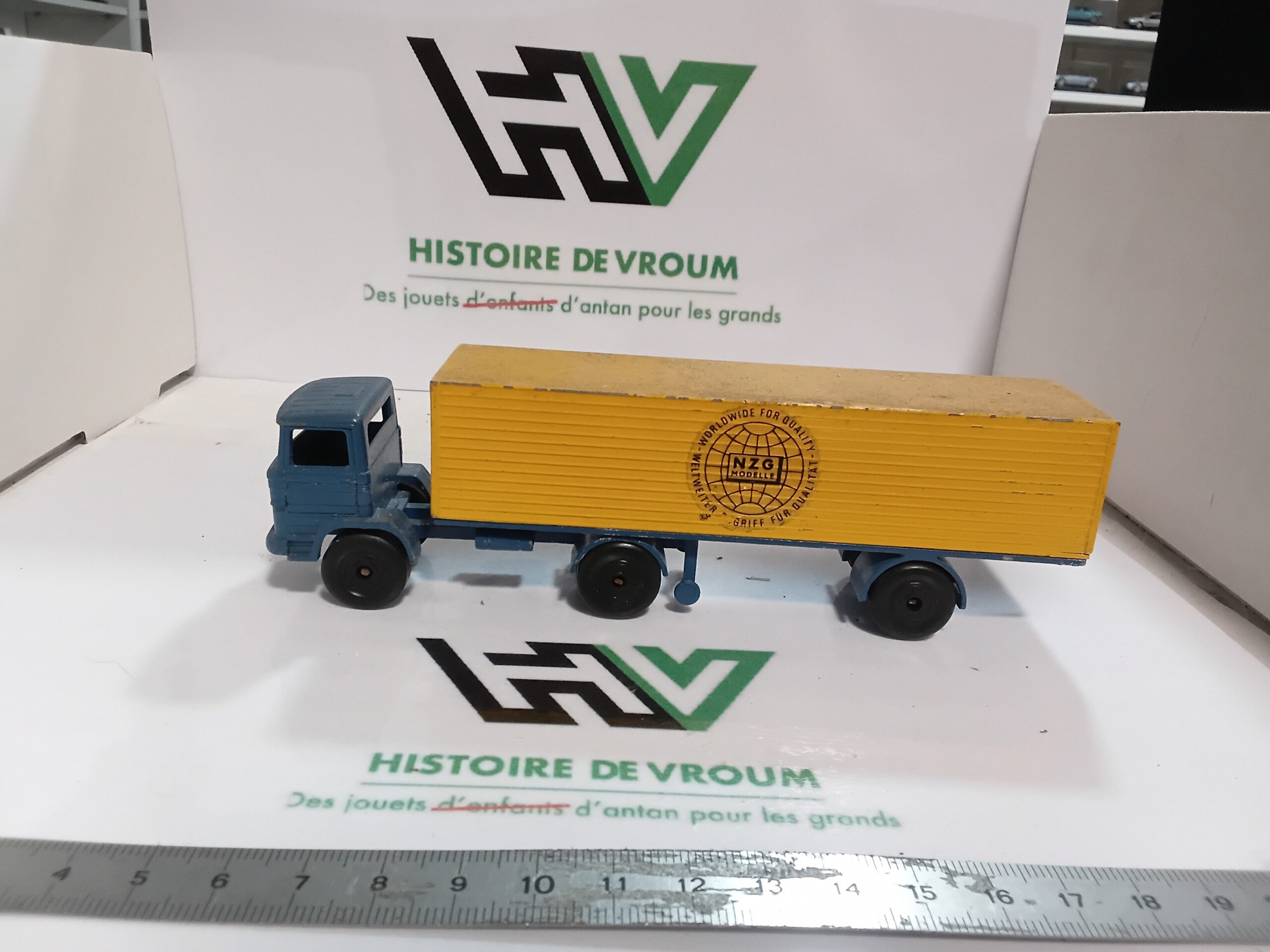 Camion Mercedes NZG Modelle 172 Vintage 1:87 - Made in W. Germany - Rare