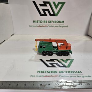 🏗️ Miniature Vintage Matchbox (Lesney Products) N°30 - 8 Wheel Crane