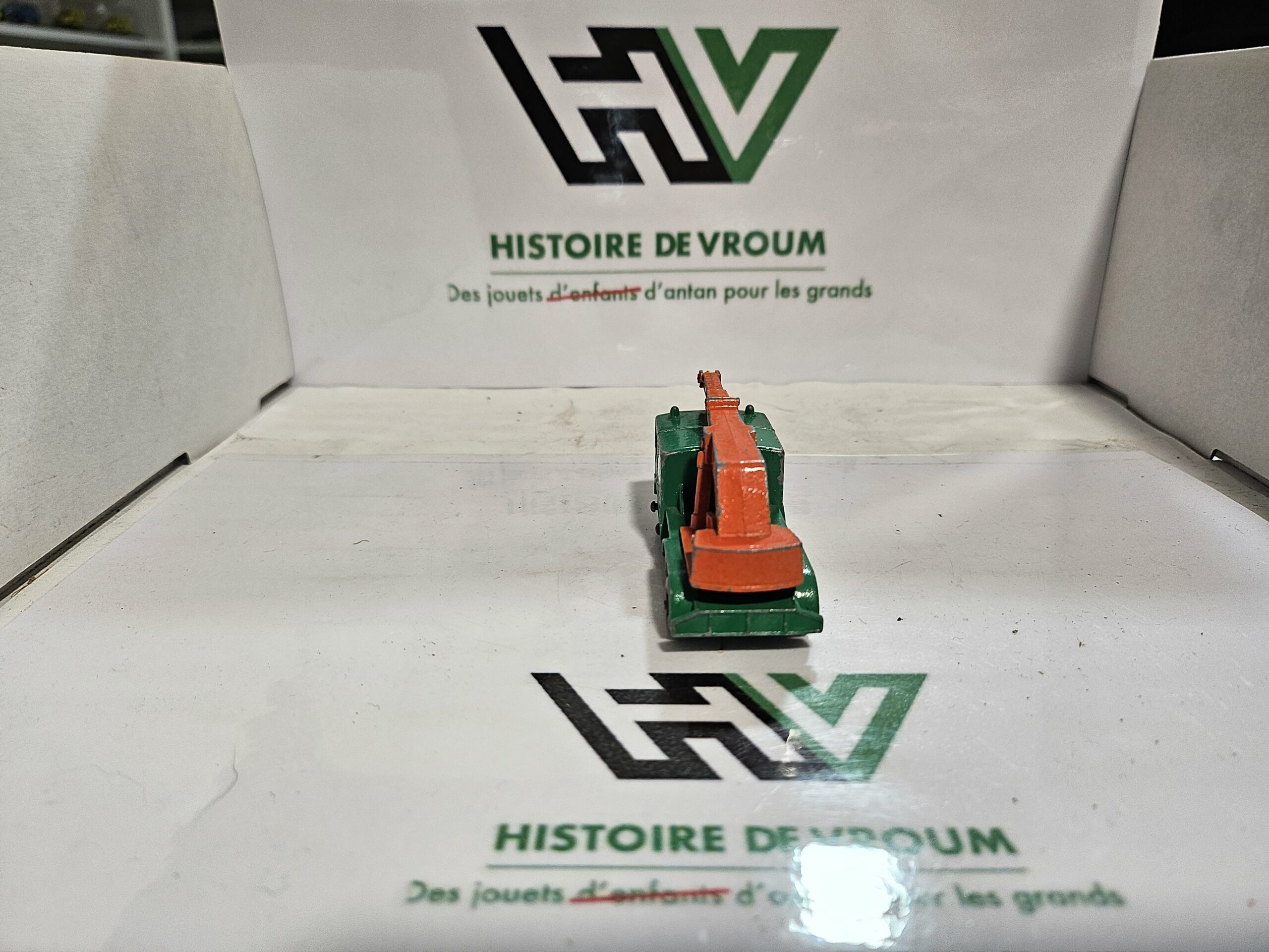🏗️ Miniature Vintage Matchbox (Lesney Products) N°30 - 8 Wheel Crane – Image 7