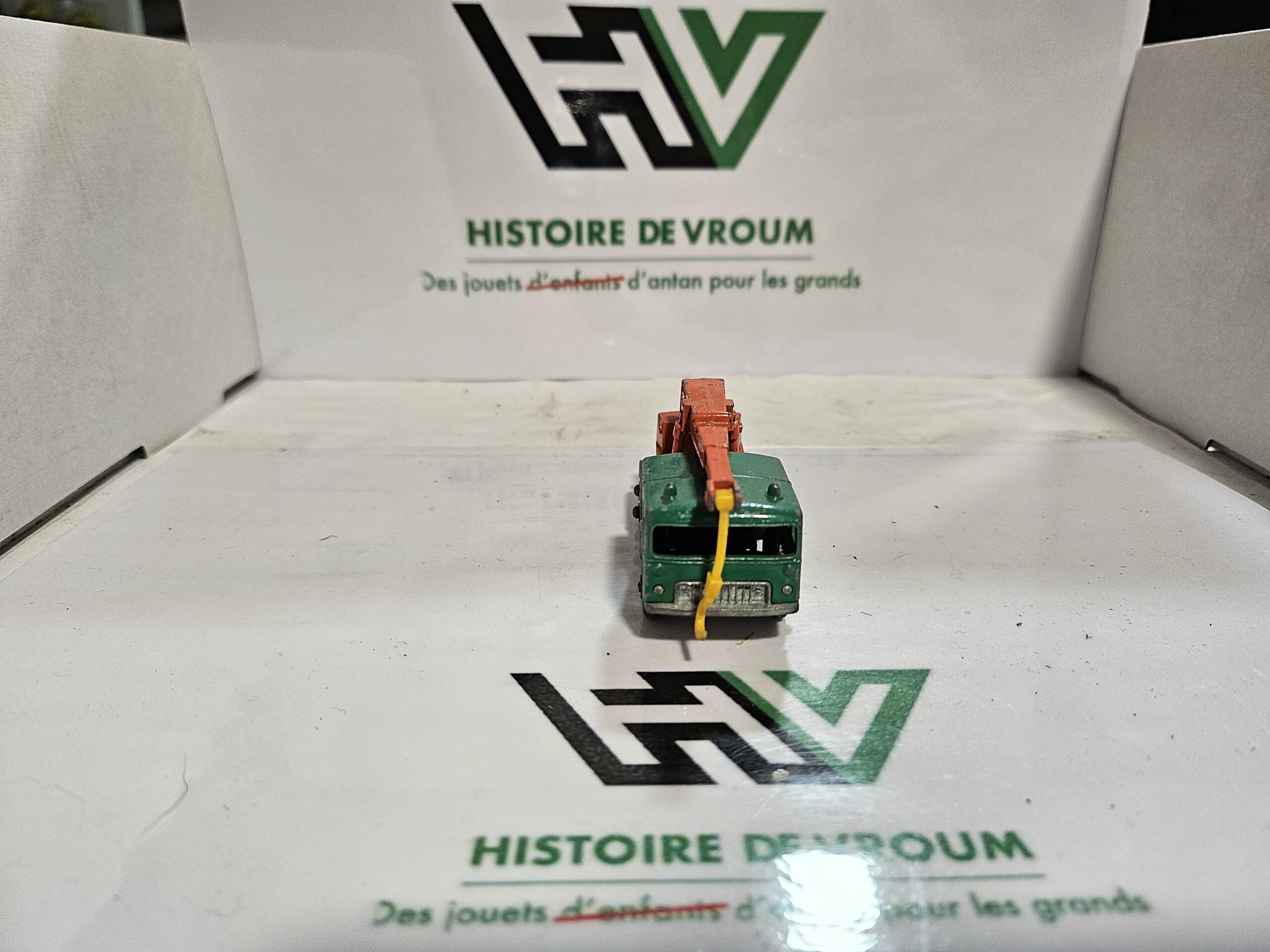 🏗️ Miniature Vintage Matchbox (Lesney Products) N°30 - 8 Wheel Crane (1) – Image 5