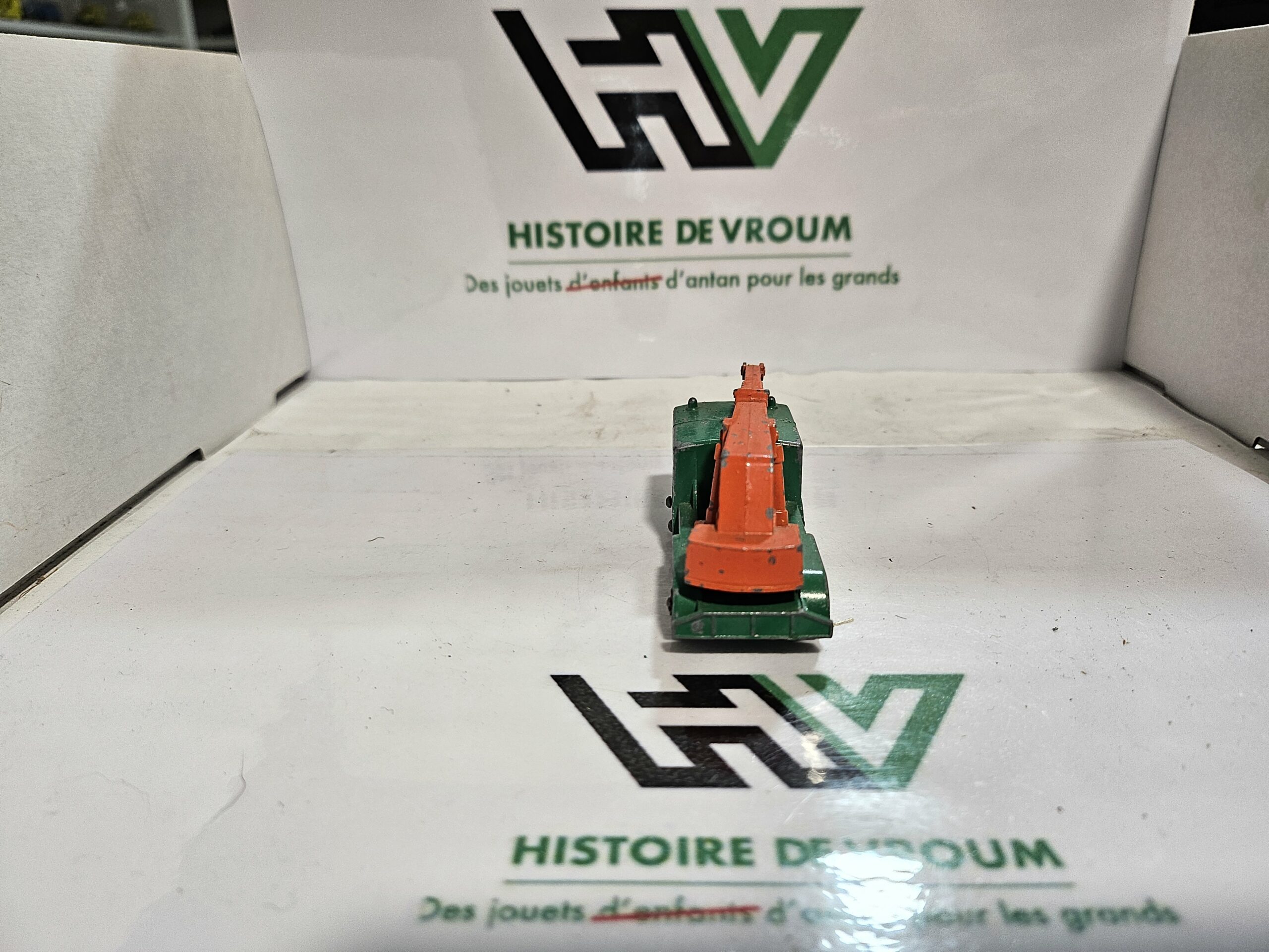 🏗️ Miniature Vintage Matchbox (Lesney Products) N°30 - 8 Wheel Crane (1) – Image 7