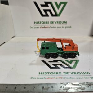 🏗️ Miniature Vintage Matchbox (Lesney Products) N°30 - 8 Wheel Crane (2)