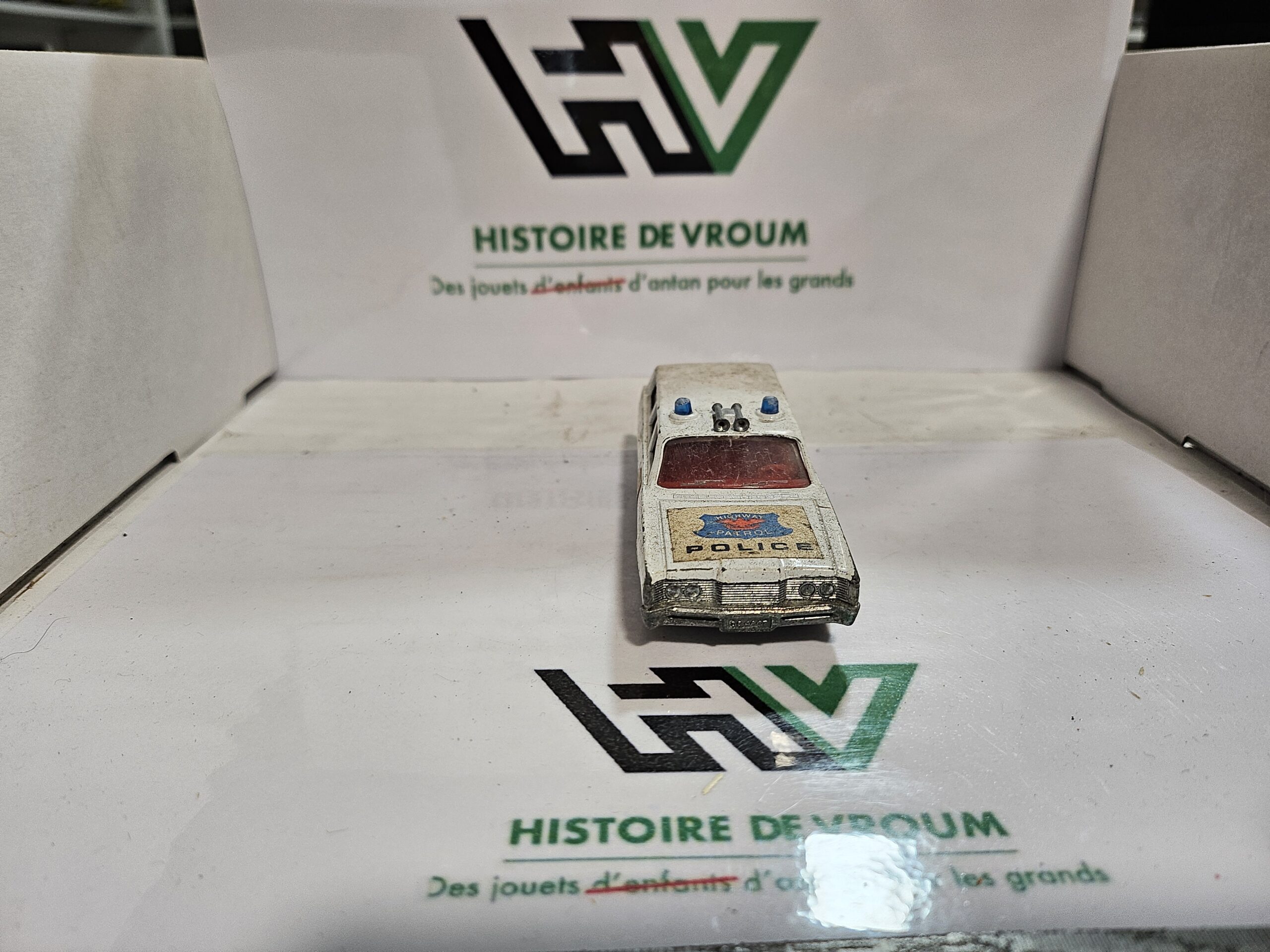 Matchbox Speed Kings - Mercury Commuter Police Highway Patrol K-23 (1970) - 1/43 – Image 4