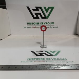 Panneau Limitation de Vitesse 30 km/h (Dinky Toys Édition 2008)