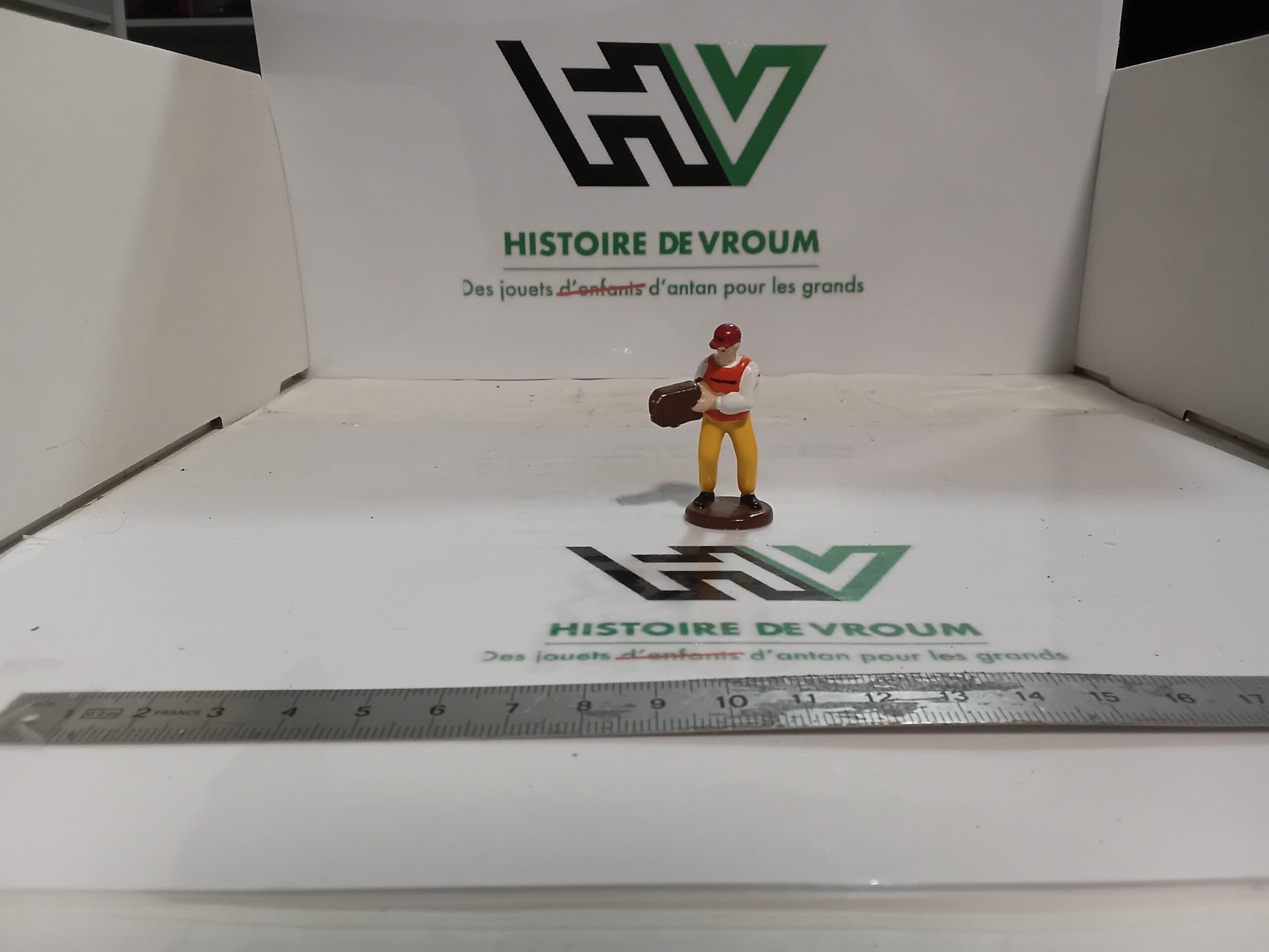 Figurine Mécano de Stand / Ravitailleur 1/43