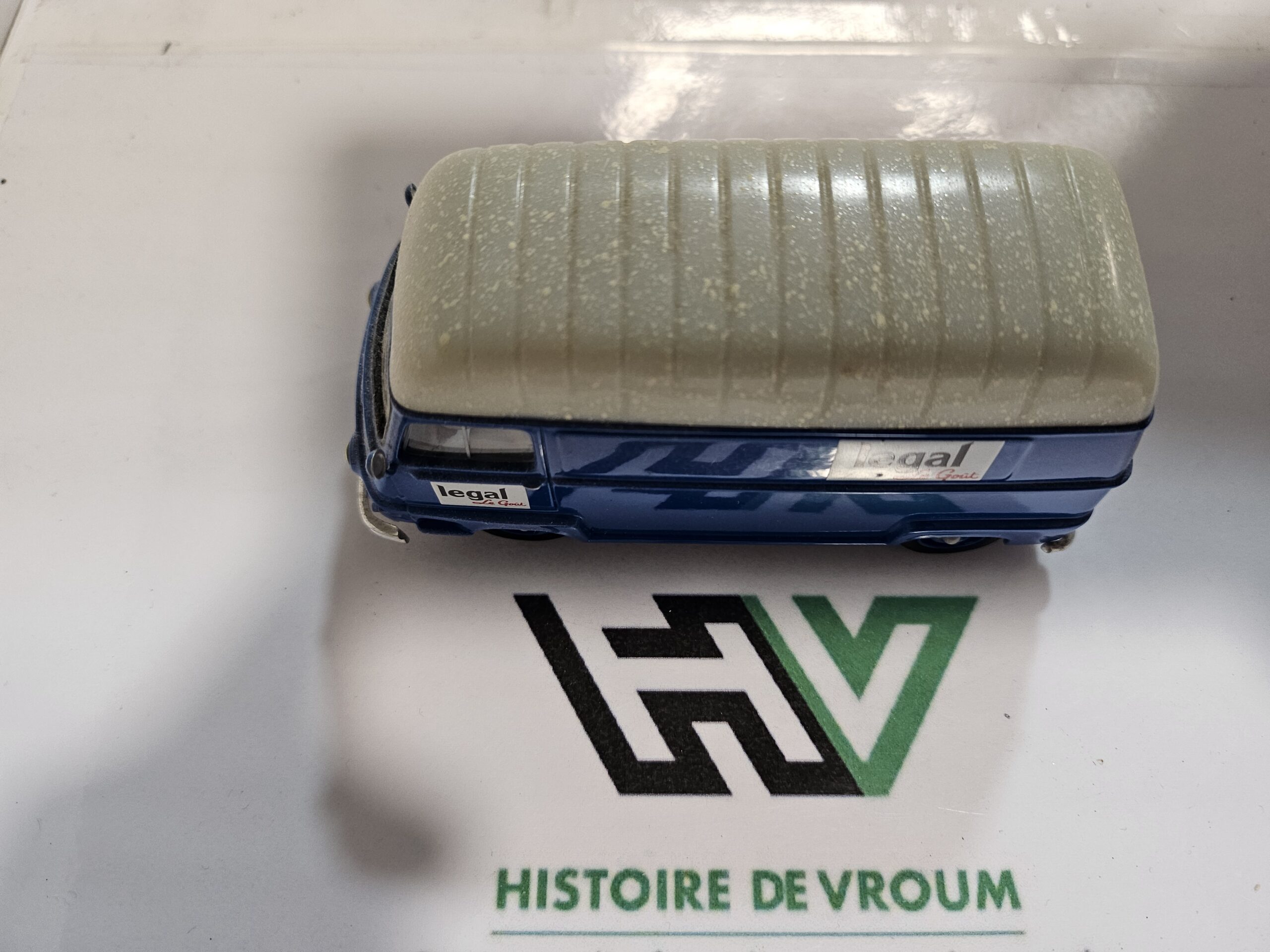 Renault Estafette 1/43 Eligor - Publicitaire "Café Legal Le Goût" + Boîte Vitrine – Image 7