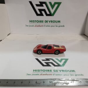 Matchbox Super GT Rouge 1985 Vintage Lesney