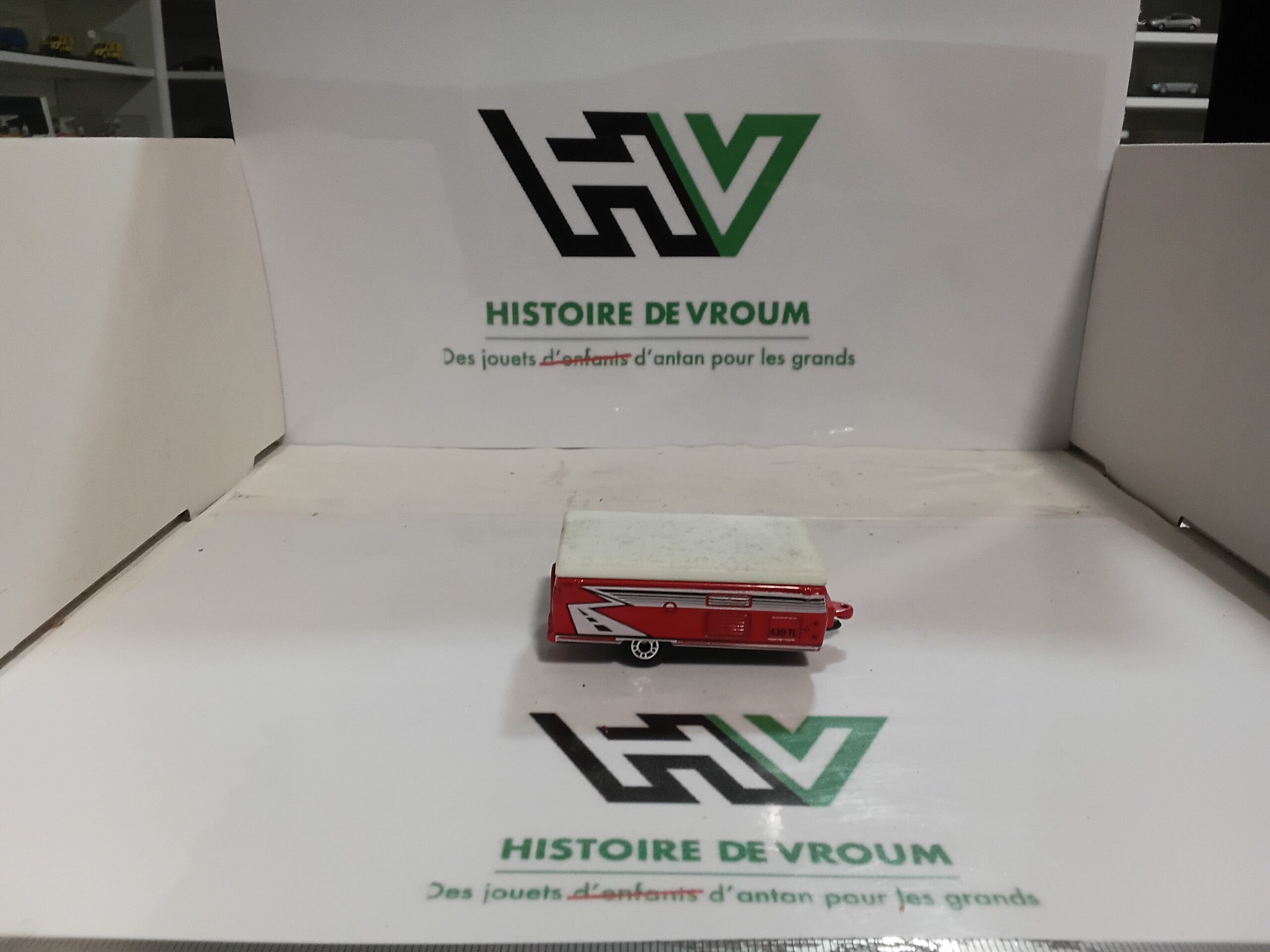 Miniature Matchbox - Pop Up Camper Caravane Dépliante (1999 Mattel)