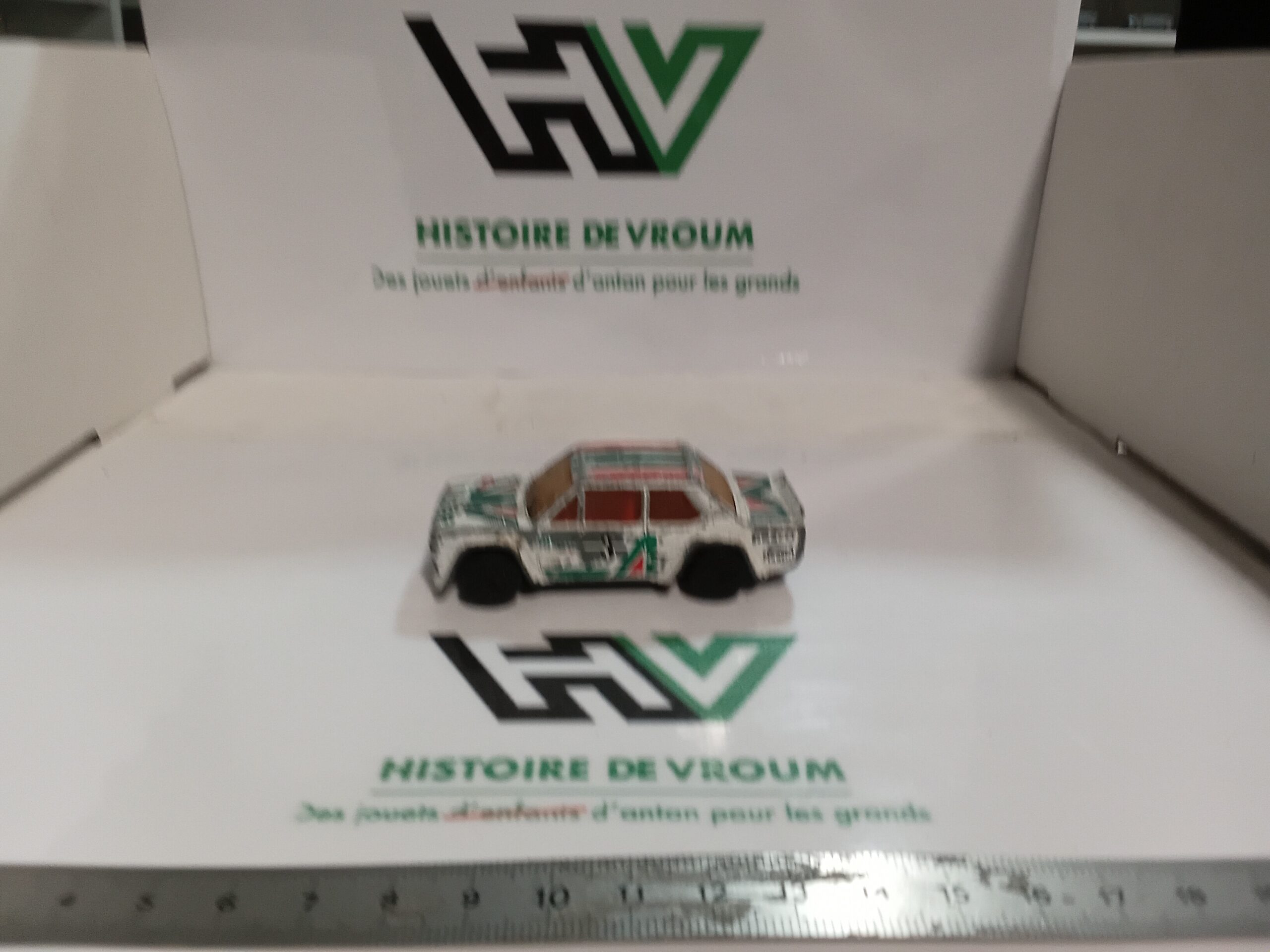 Miniature Matchbox - Fiat 131 Abarth Rally Alitalia (1982) Made in Macau – Image 5