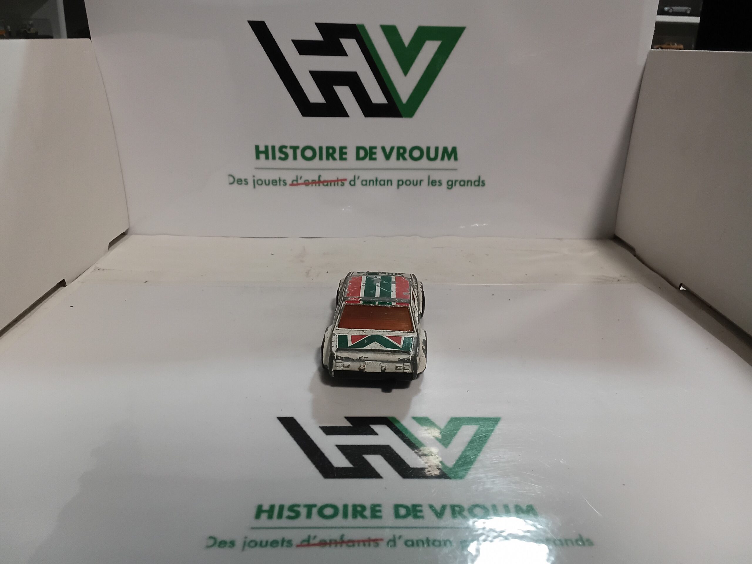 Miniature Matchbox - Fiat 131 Abarth Rally Alitalia (1982) Made in Macau – Image 7