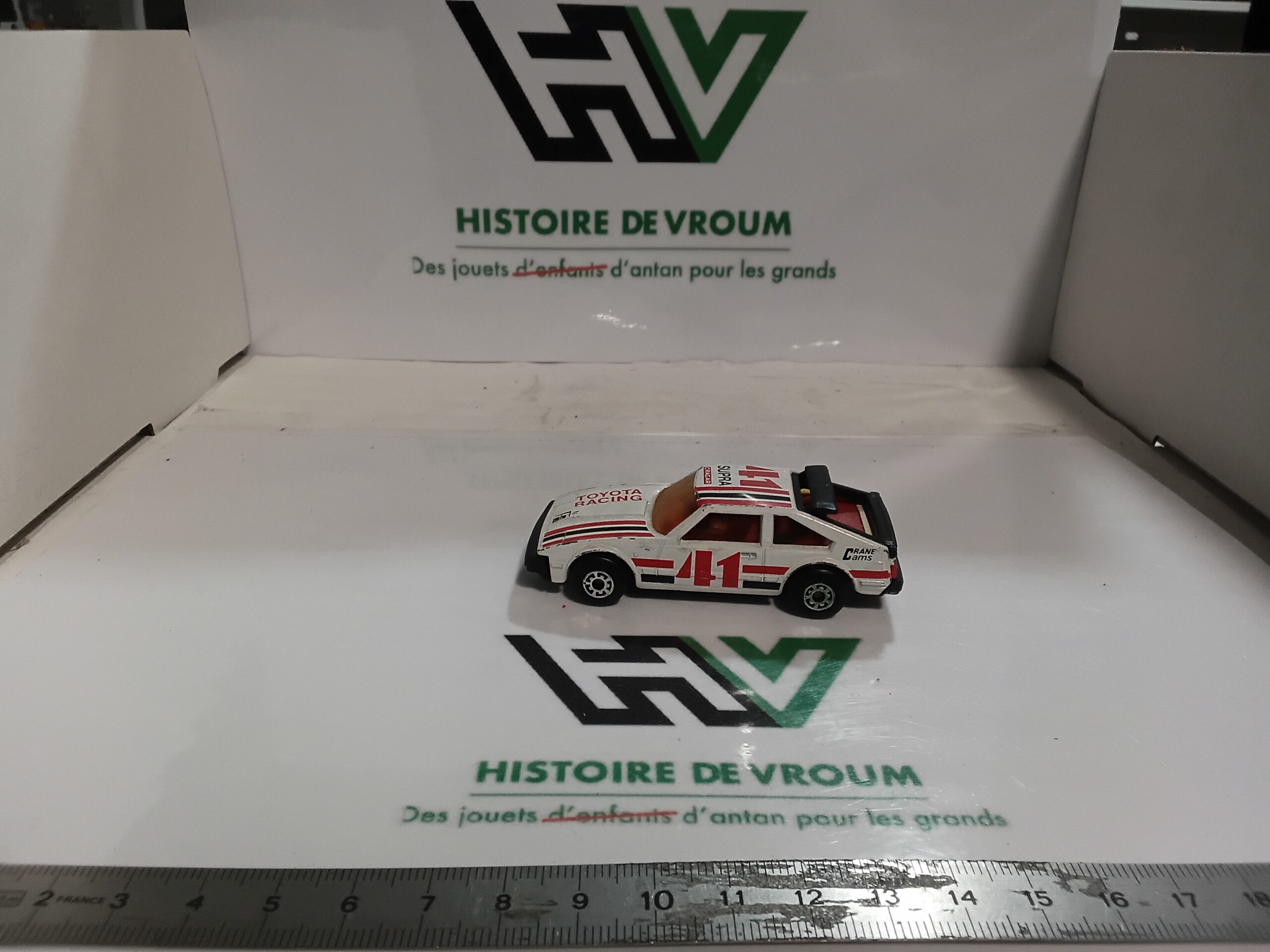 Vintage Matchbox Toyota Supra Racing #41 Made in Macau 1/60 (1982)