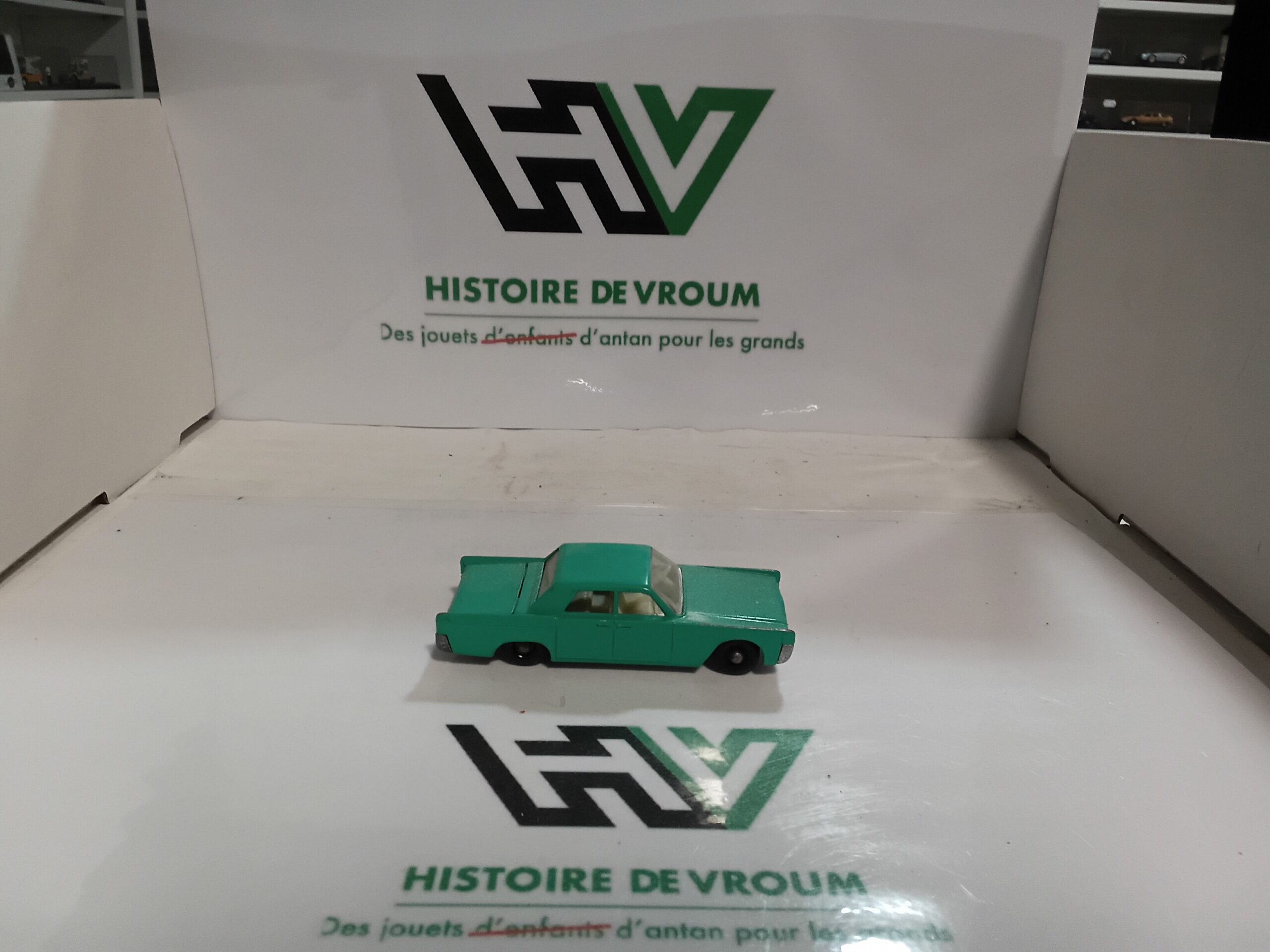 Vintage Matchbox Lesney N° 31 Lincoln Continental Vert Regular Wheels (Très Bon État) – Image 7