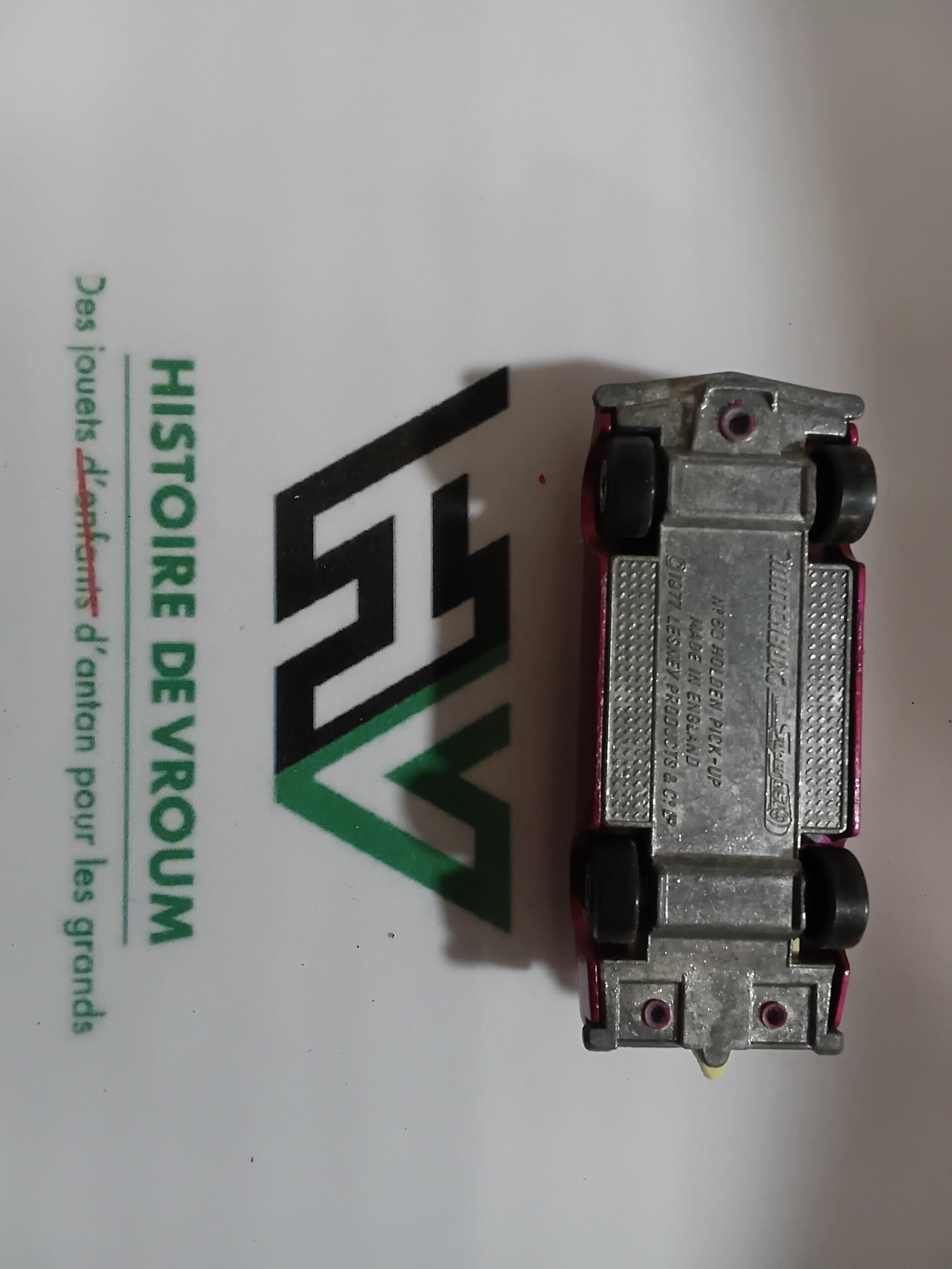 Vintage Matchbox Lesney Superfast N° 60 Holden Pick-Up 1977 Made in England – Image 9