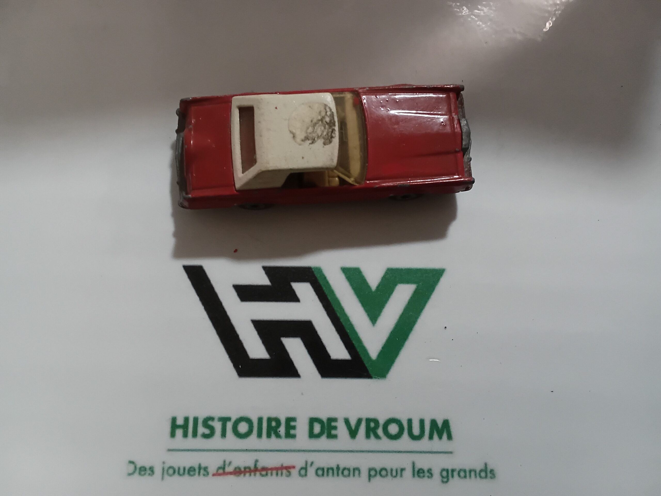 Miniature Matchbox Superfast N°28 Lincoln Continental Mk V 1979 - Lesney Made in England – Image 8