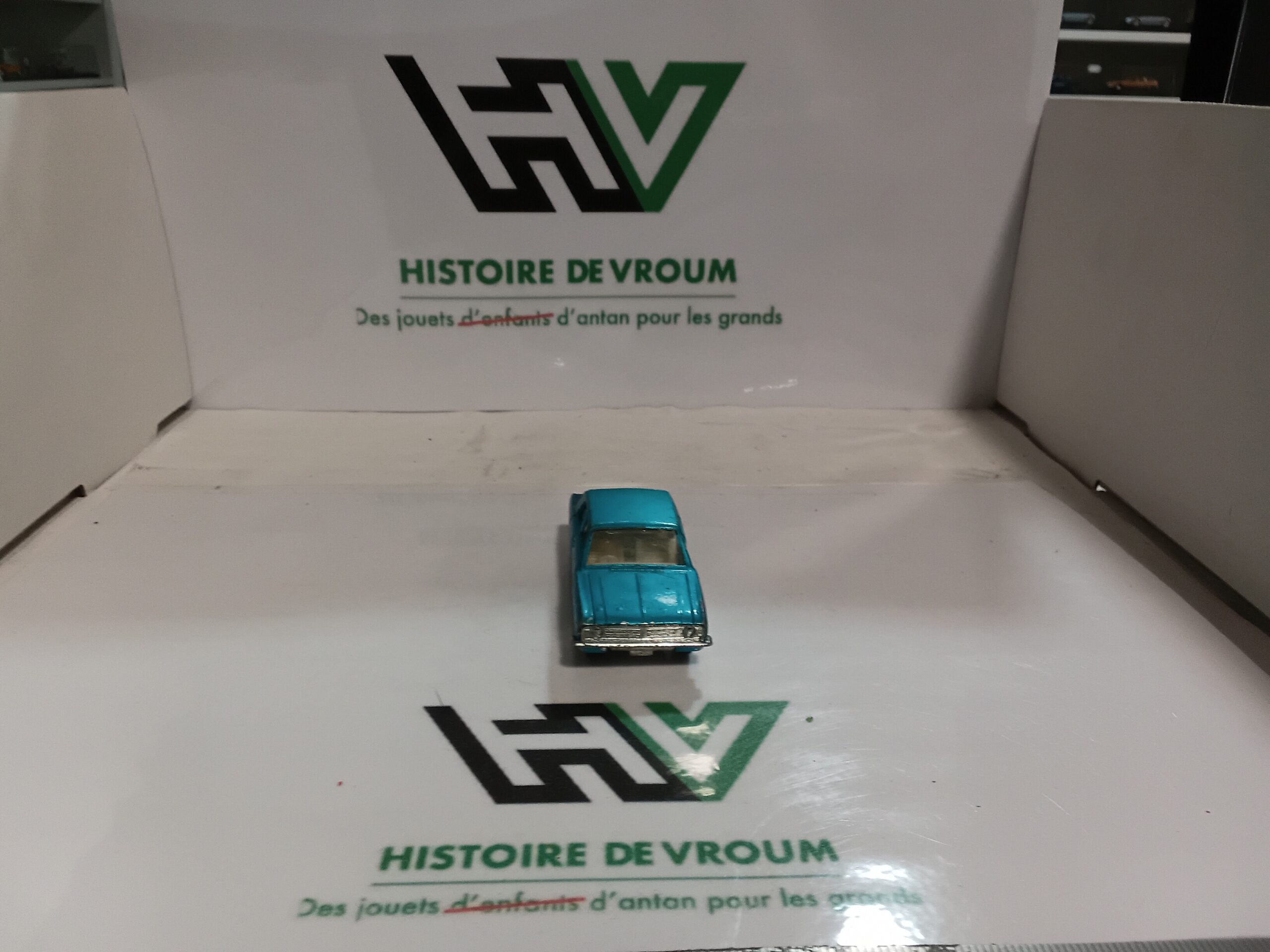 Matchbox Superfast N°25 Ford Cortina Metallic Blue Lesney Made in England – Image 5