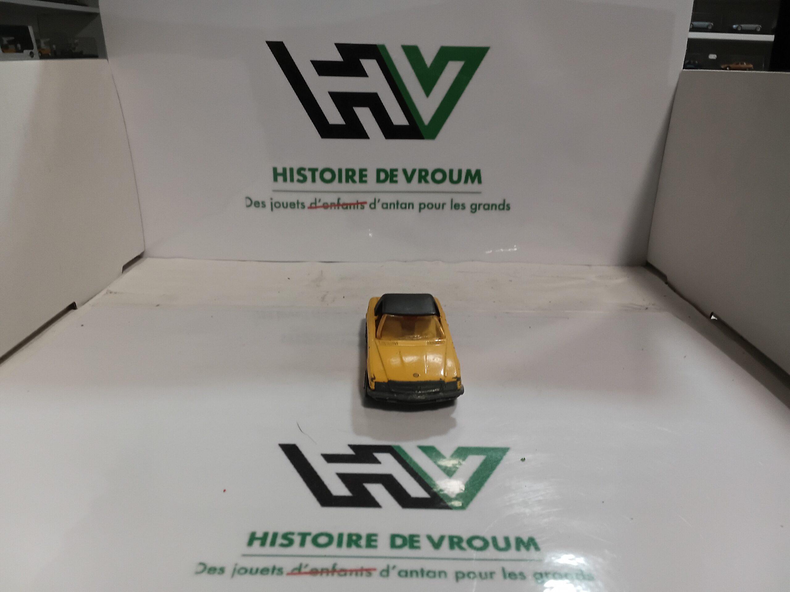 Matchbox Superfast N°6 Mercedes 350 SL Yellow 1973 Lesney Made in England – Image 5