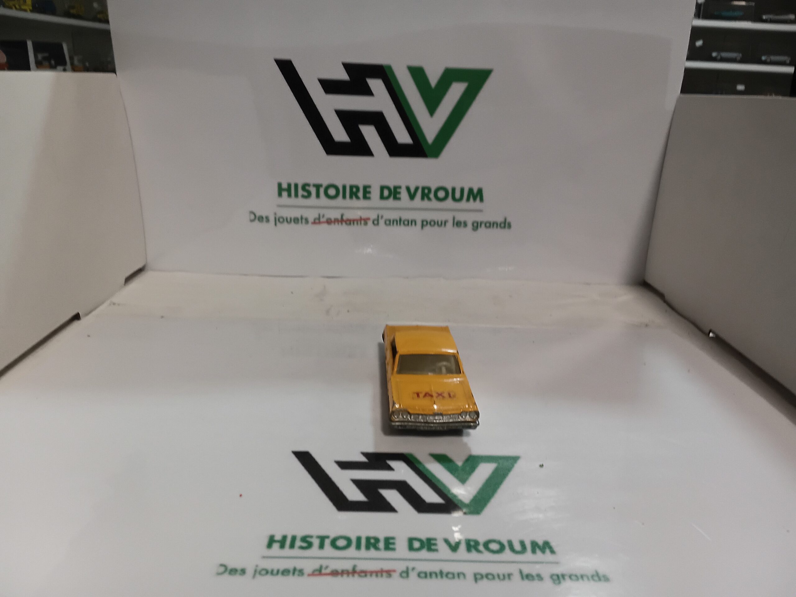 Matchbox Series N°20 Chevrolet Impala Taxi Yellow Lesney Made in England – Image 5