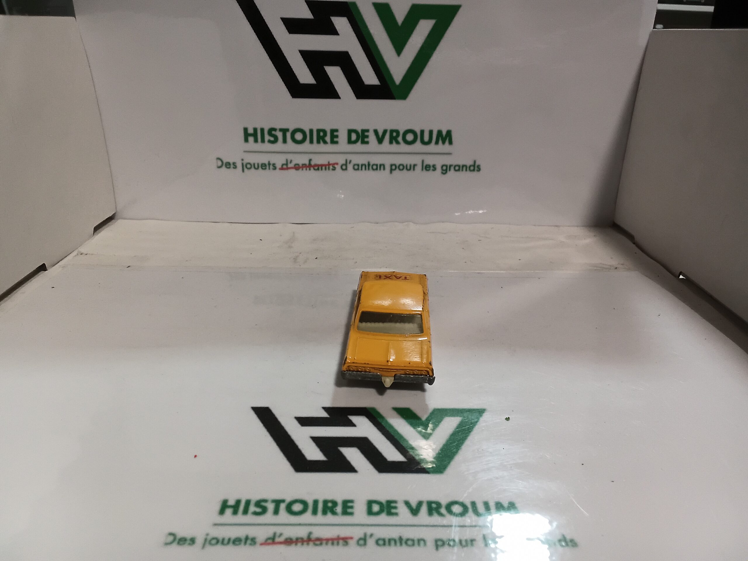Matchbox Series N°20 Chevrolet Impala Taxi Yellow Lesney Made in England – Image 7
