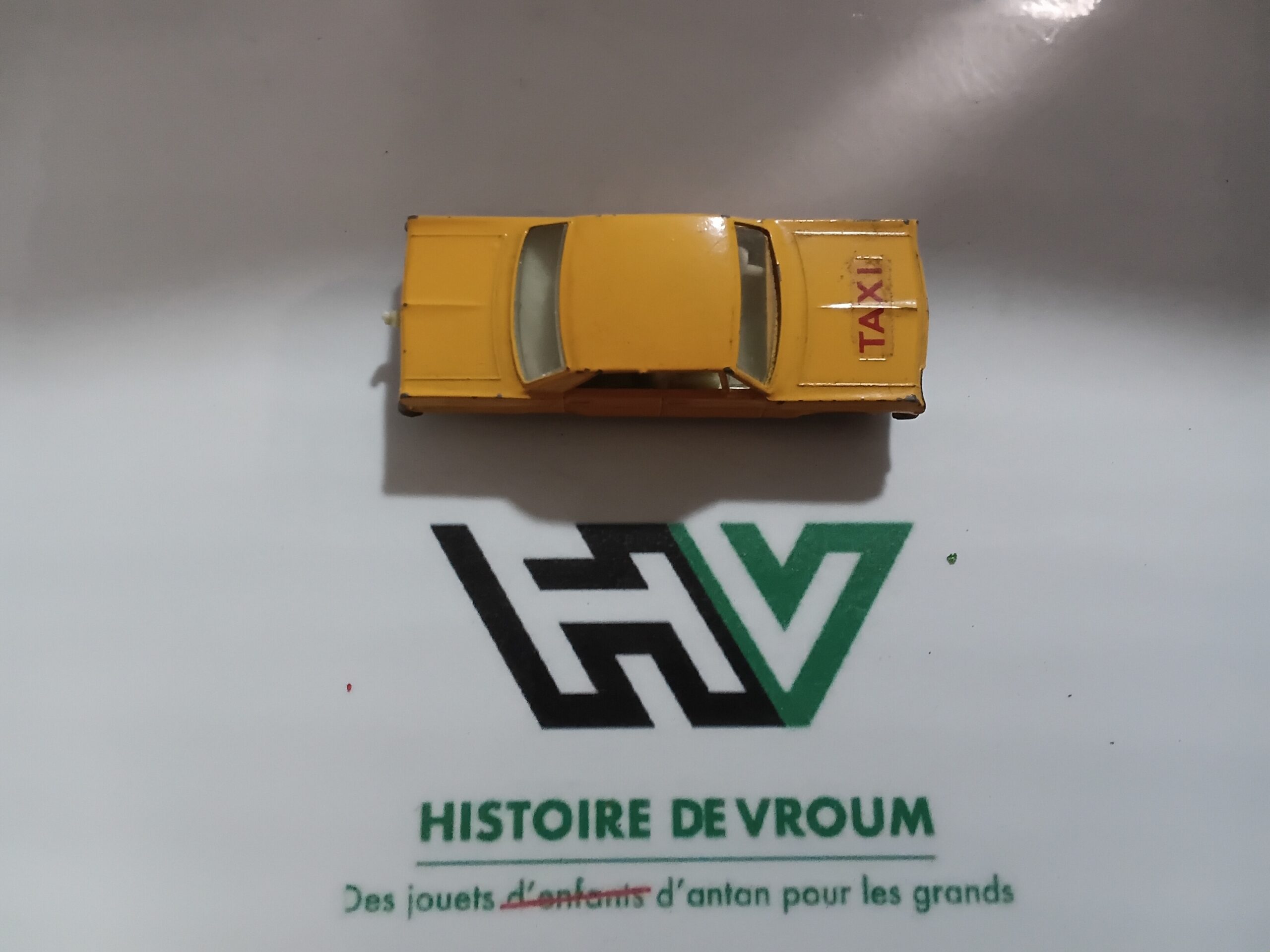 Matchbox Series N°20 Chevrolet Impala Taxi Yellow Lesney Made in England – Image 8