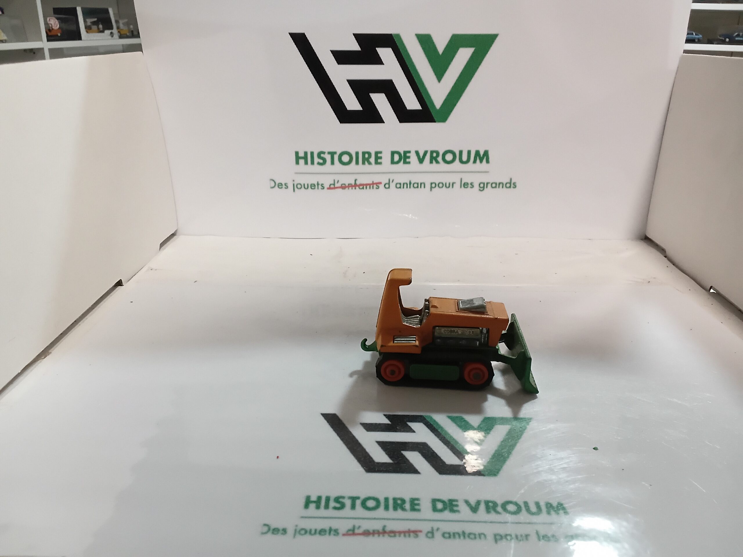 Matchbox Lesney N° 14 Boss Dozer 1975 Made in England Chenilles Origine Vintage – Image 5