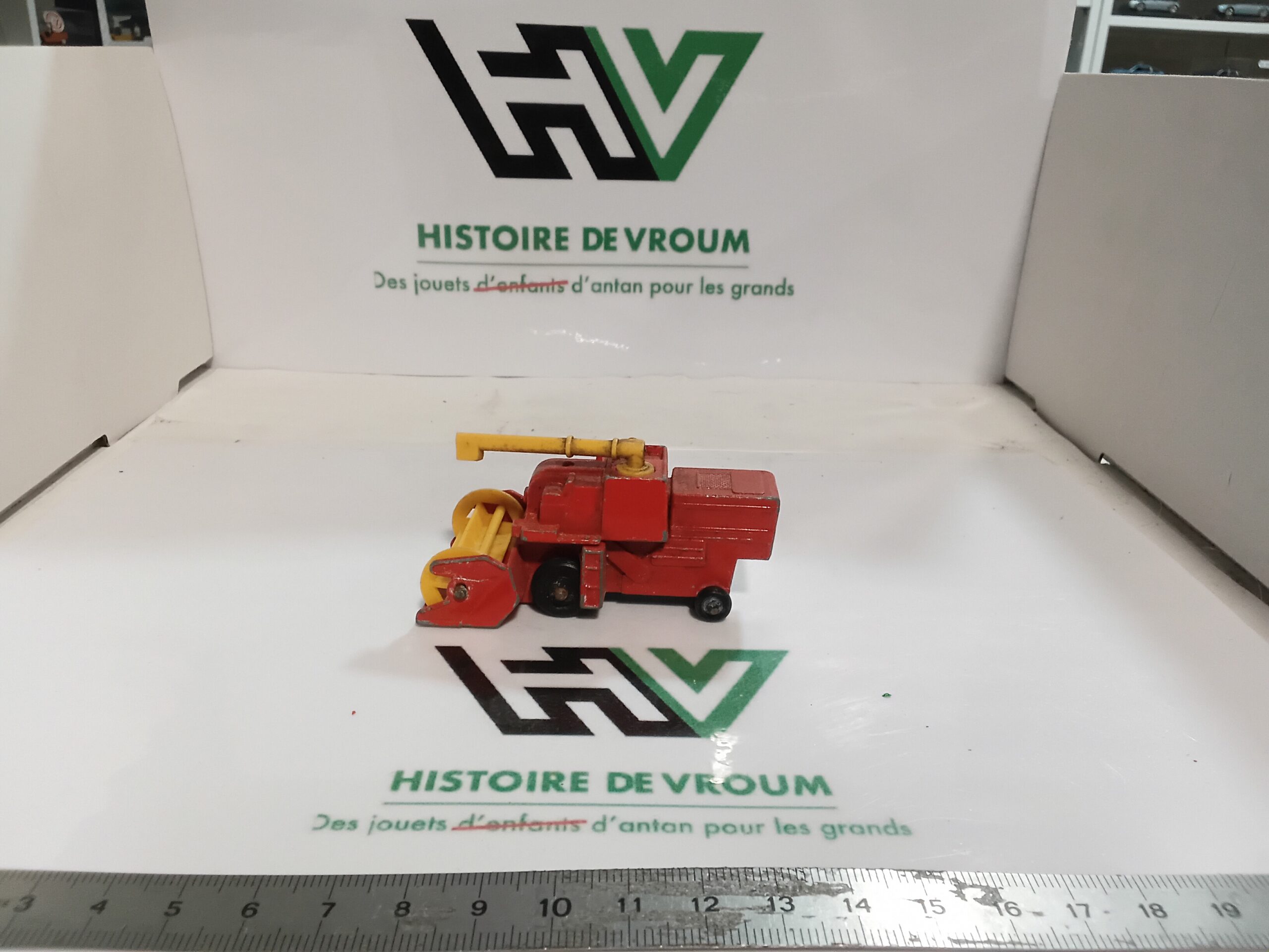 Matchbox Lesney N° 51 Combine Harvester 1977 Made in England Moissonneuse Vintage