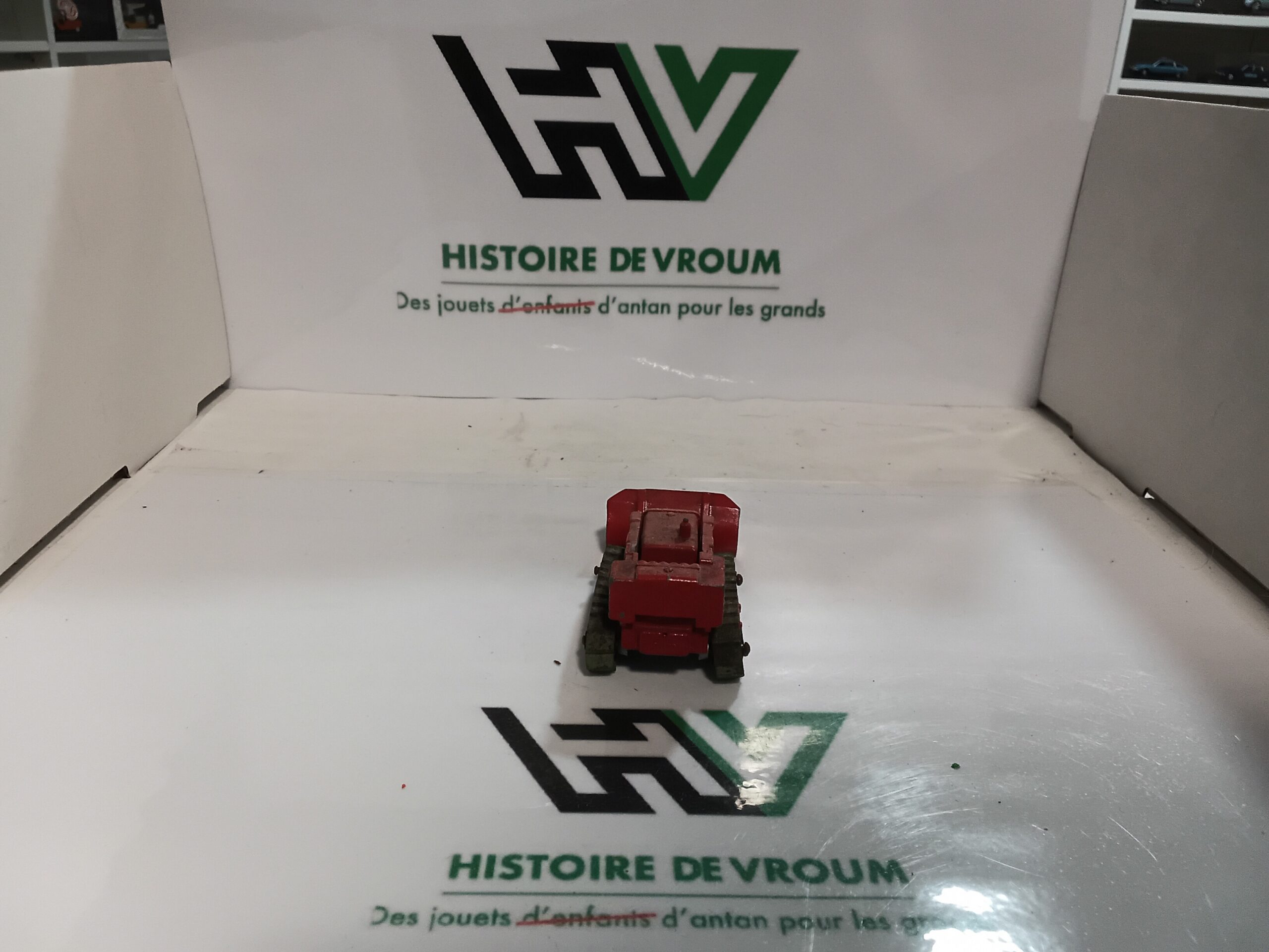 Matchbox Lesney N° 58 Drott Excavator 1958 Made in England Chenilles Vertes Vintage – Image 7