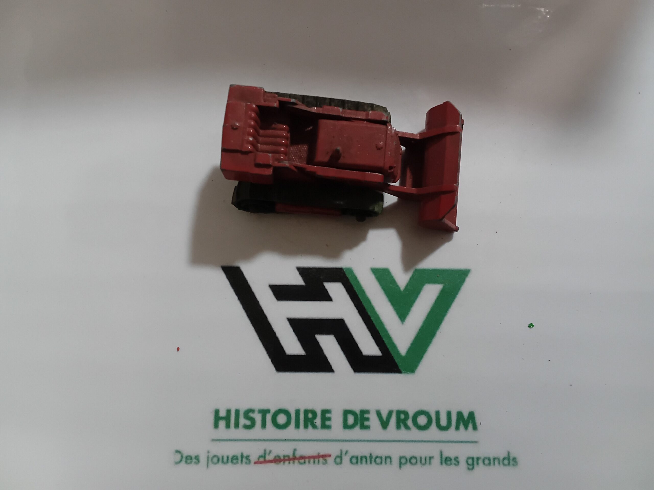 Matchbox Lesney N° 58 Drott Excavator 1958 Made in England Chenilles Vertes Vintage – Image 8