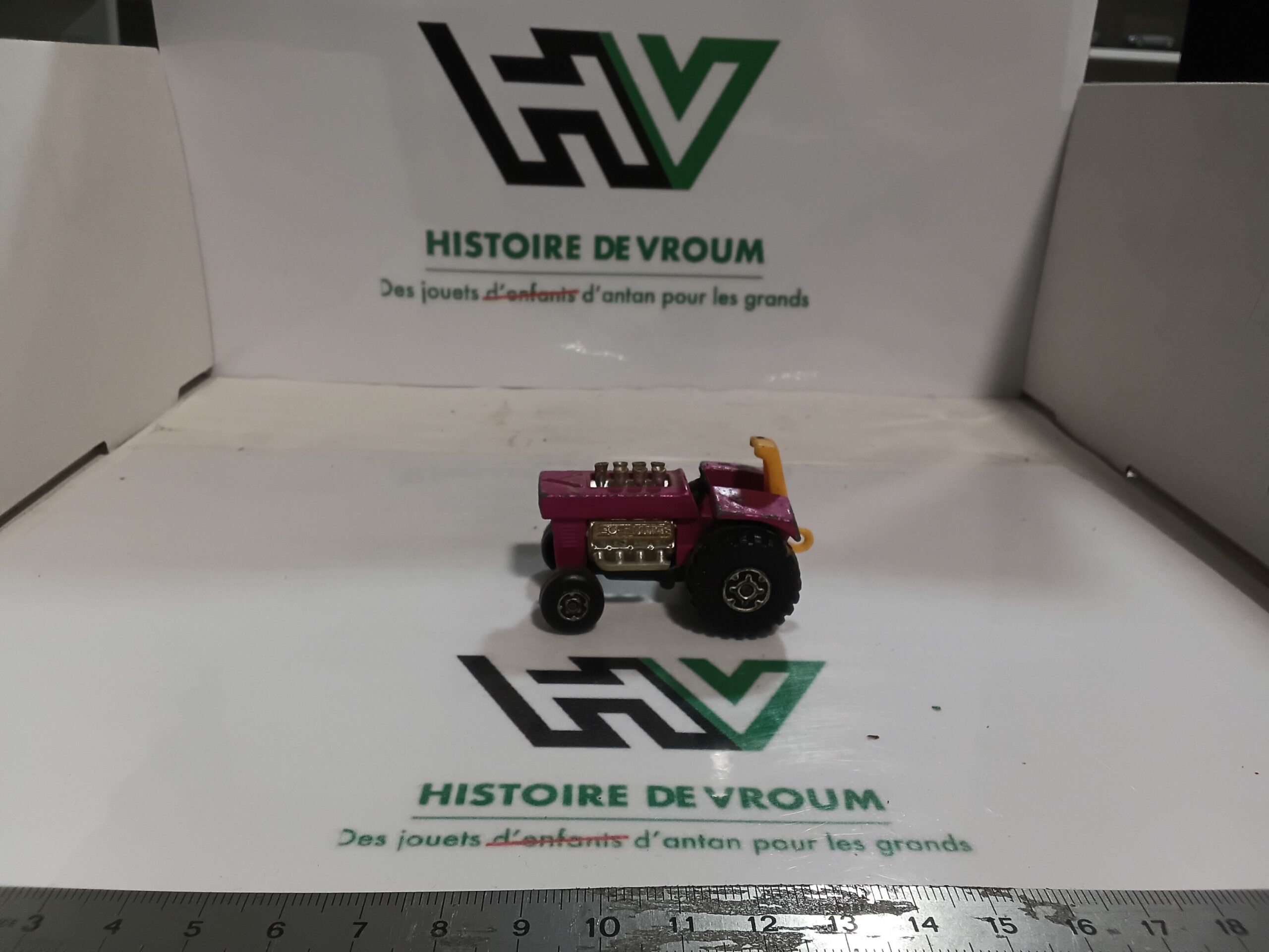 Matchbox Lesney N° 25 Mod Tractor 1975 Made in England Superfast Vintage
