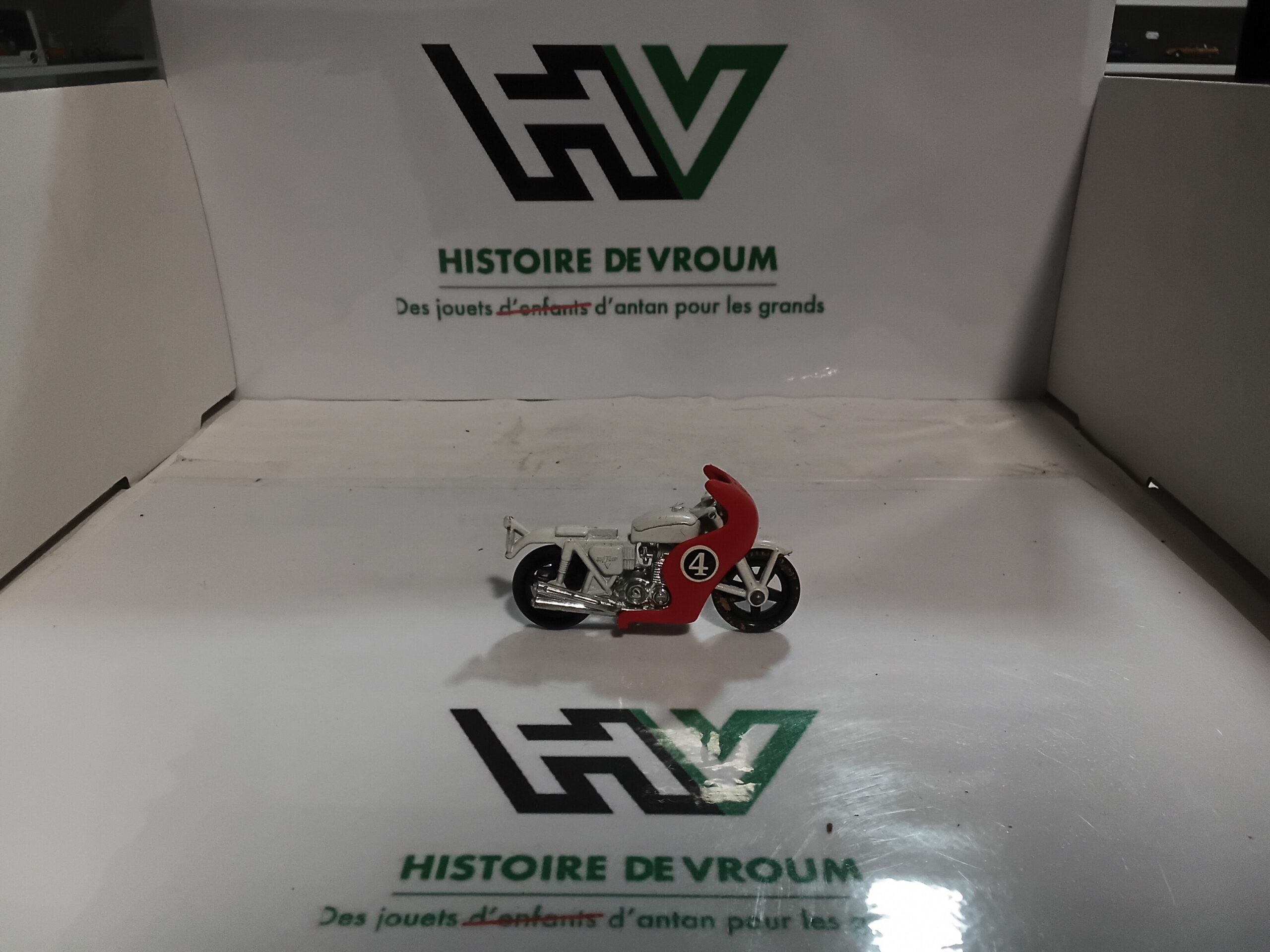 Matchbox Lesney N°33 Honda 750 Racing 1977 Made in England 1/34 - restauration – Image 6