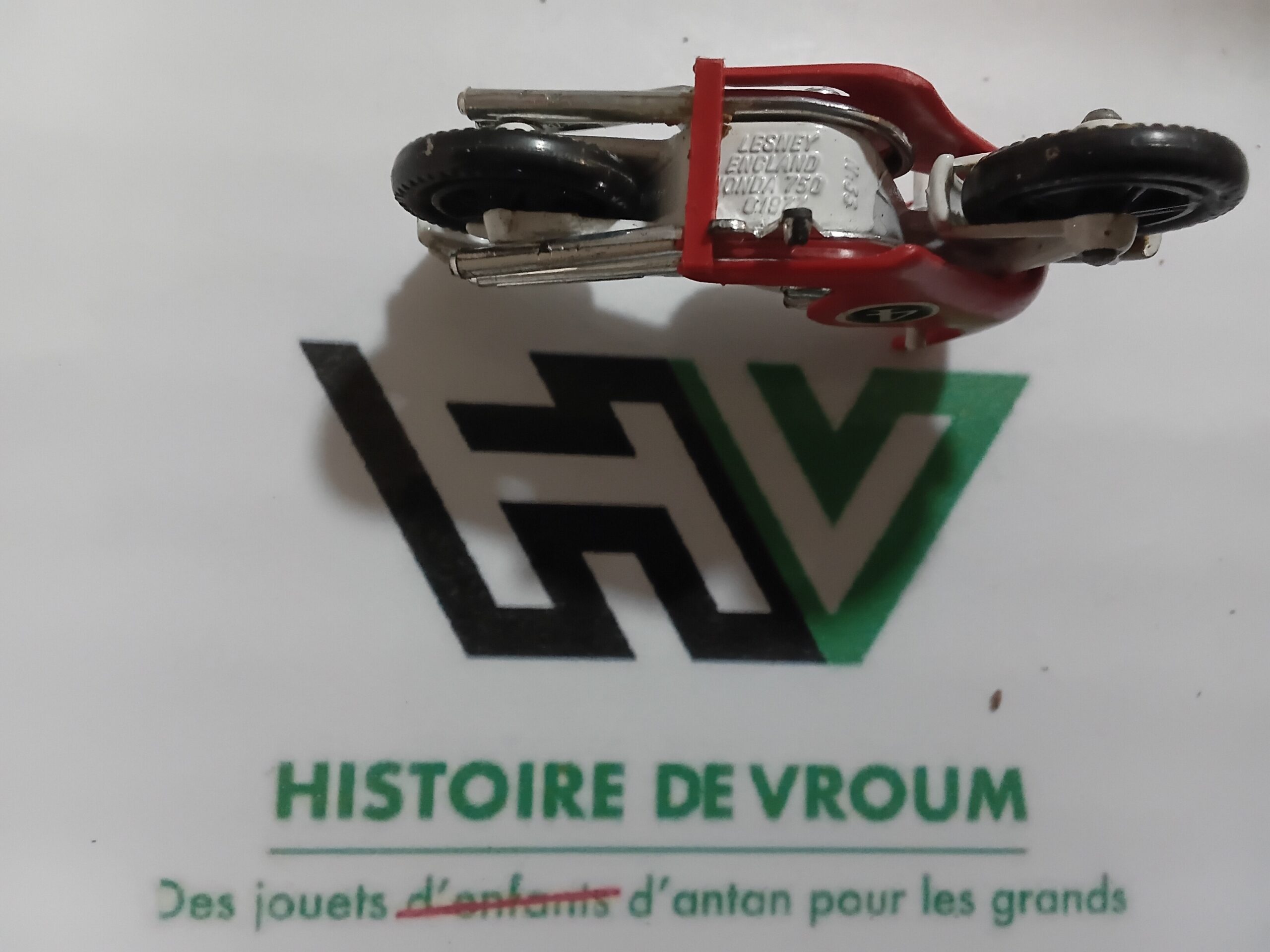 Matchbox Lesney N°33 Honda 750 Racing 1977 Made in England 1/34 - restauration – Image 9