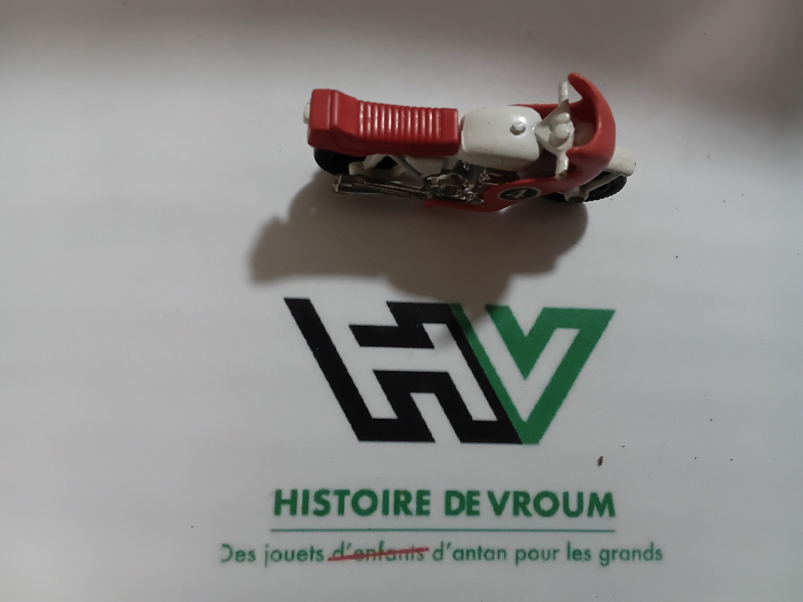 Matchbox Lesney N°33 Honda 750 Racing Red White 1977 Made in England 1/34 (2) – Image 8