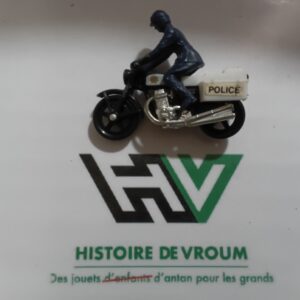 Matchbox Lesney N°33 Honda 750 Police Rider 1977 Made in Macau Vintage 1/34