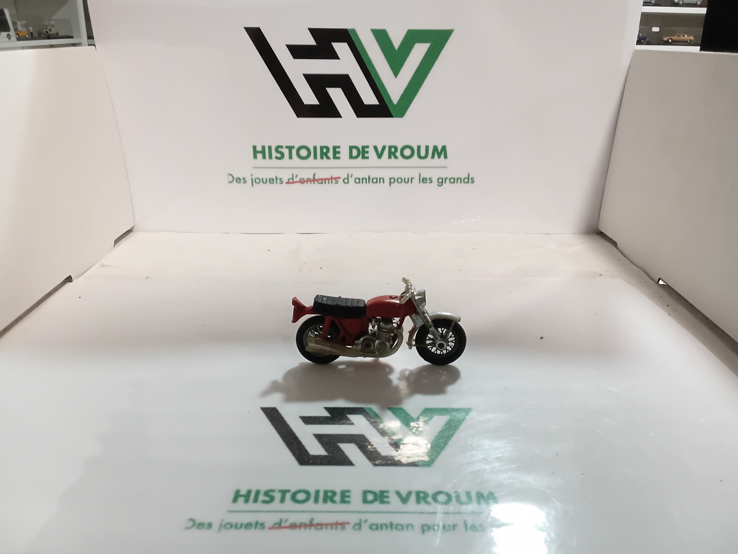 Matchbox Lesney N°18 Hondarora (1974) - Moto miniature vintage Made in England – Image 6