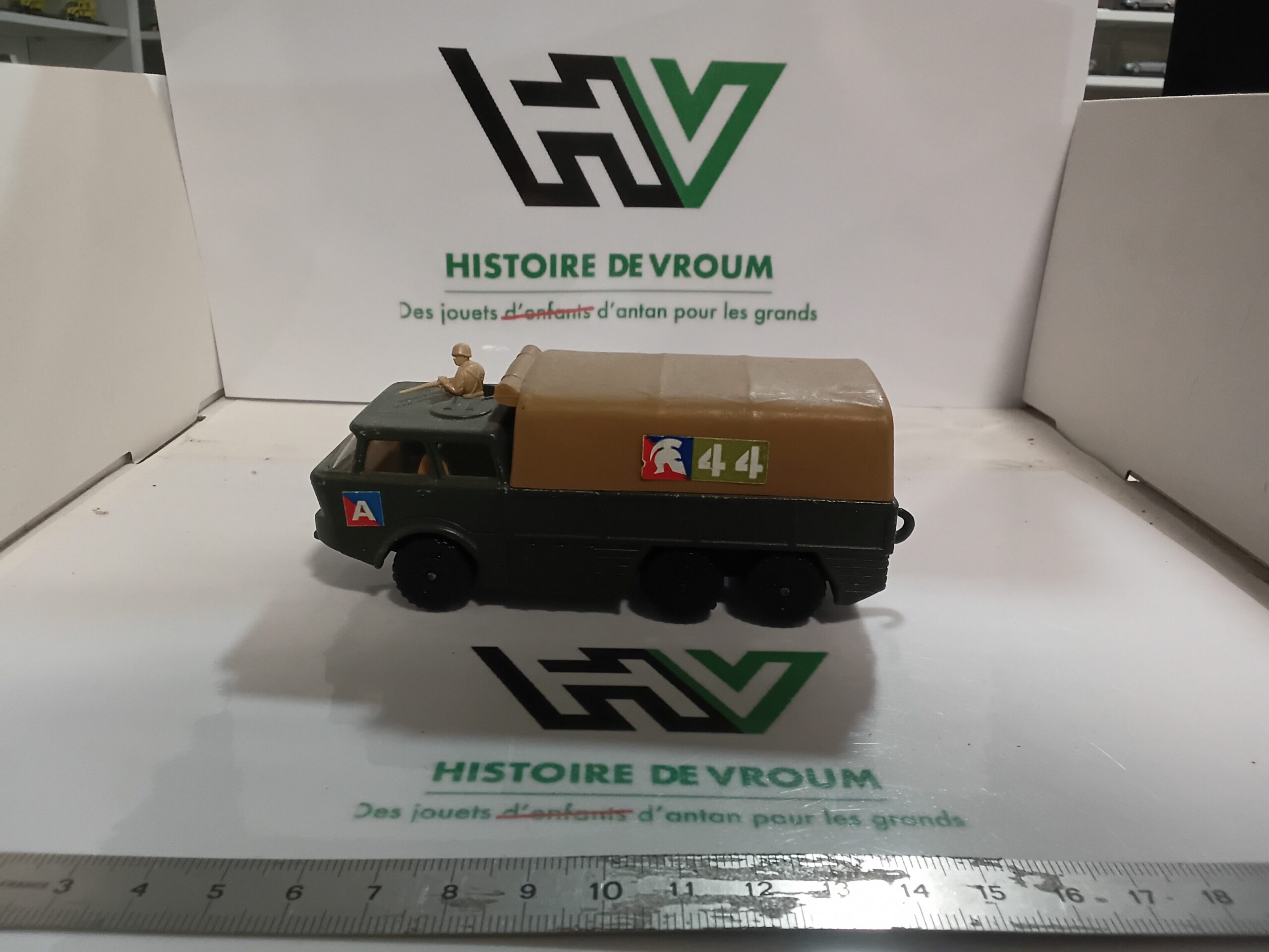 Matchbox Battle Kings K-116 Artillery Truck (1977) - Camion militaire vintage complet