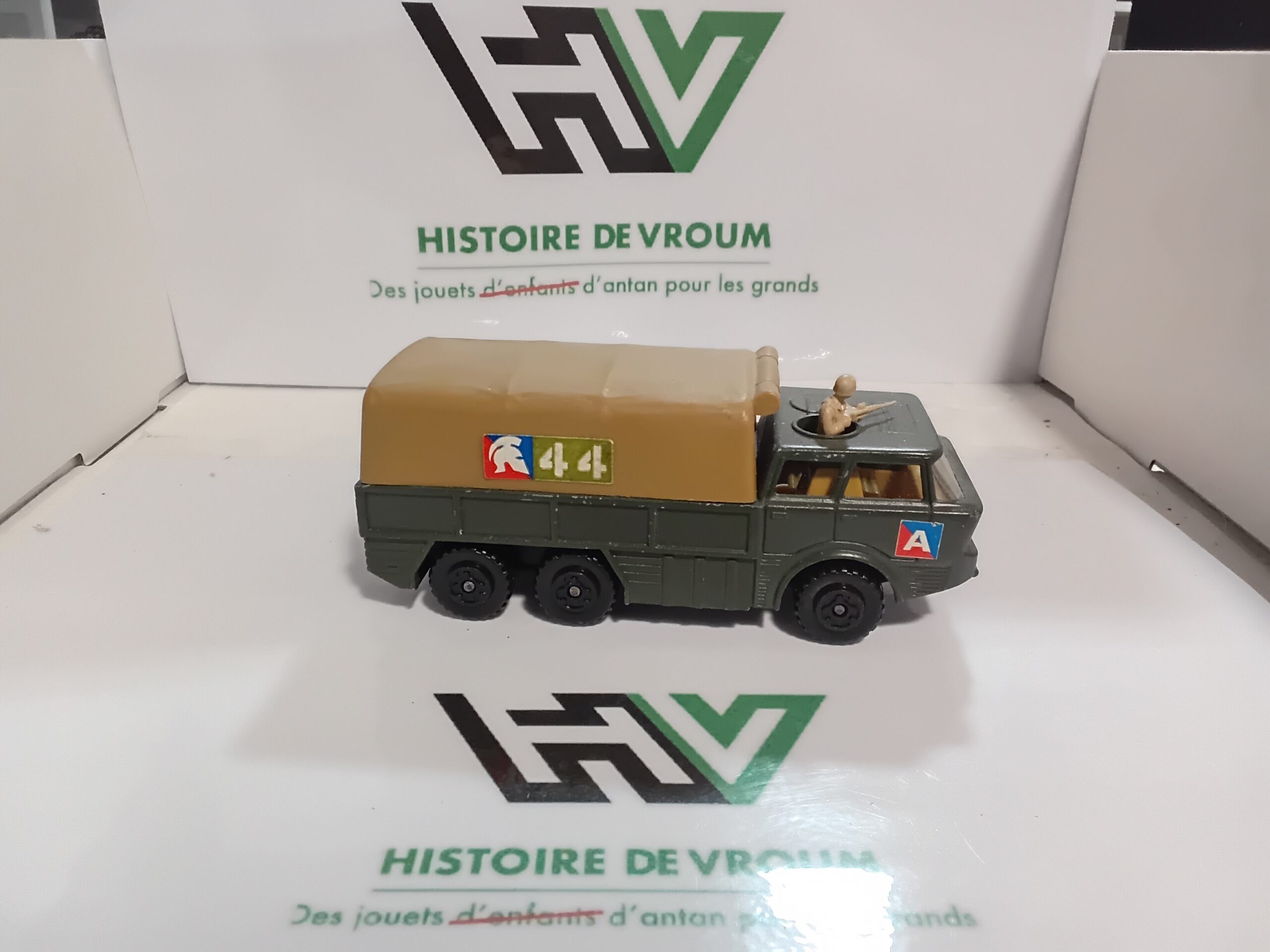 Matchbox Battle Kings K-116 Artillery Truck (1977) - Camion militaire vintage complet – Image 6