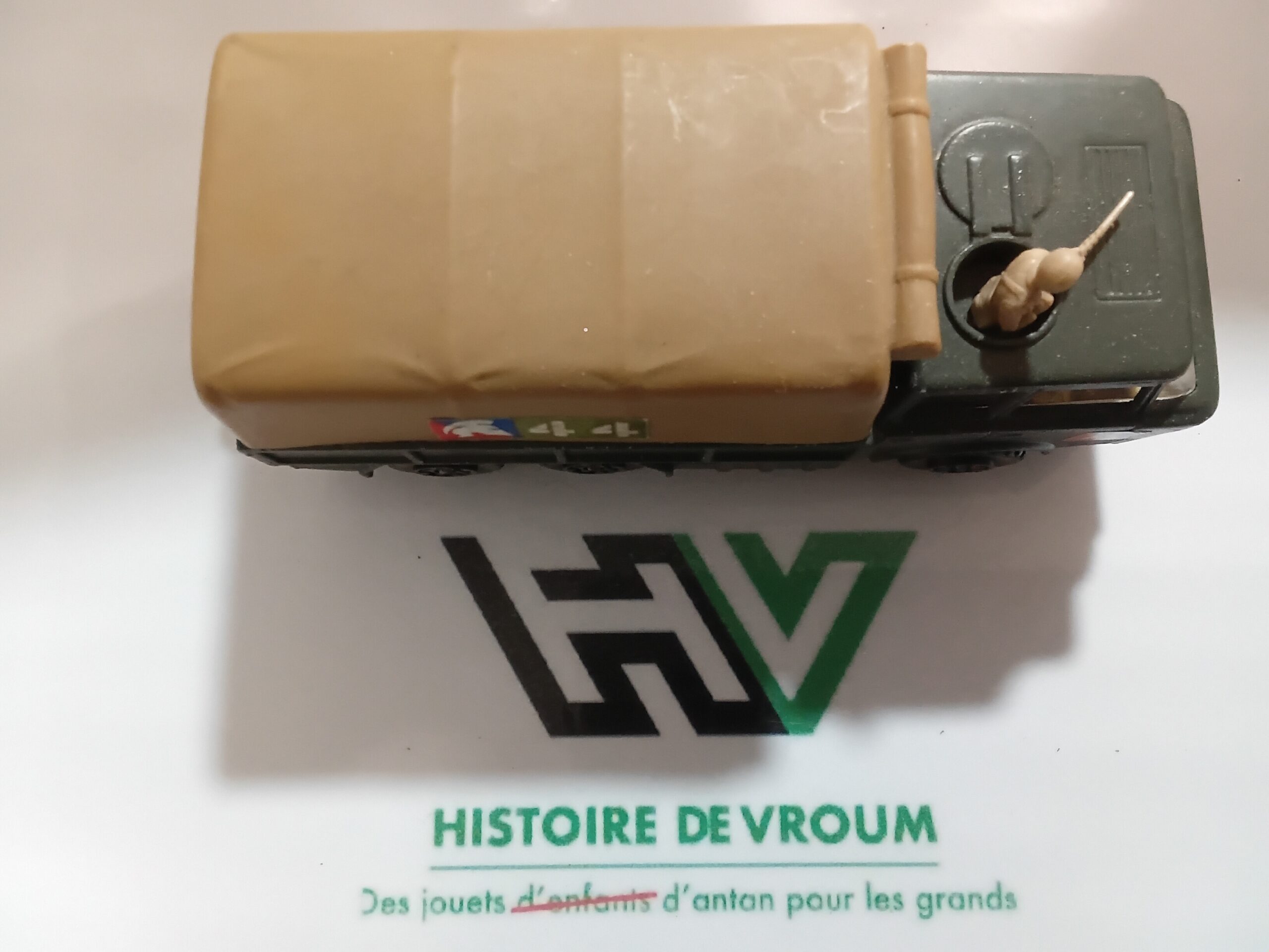 Matchbox Battle Kings K-116 Artillery Truck (1977) - Camion militaire vintage complet – Image 8