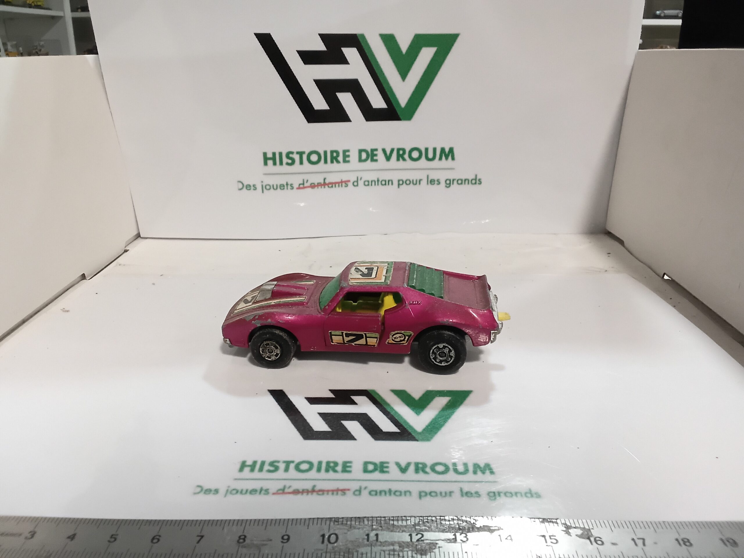 atchbox Speed Kings K-54 AMX Javelin (1975) - Voiture miniature Lesney Made in England