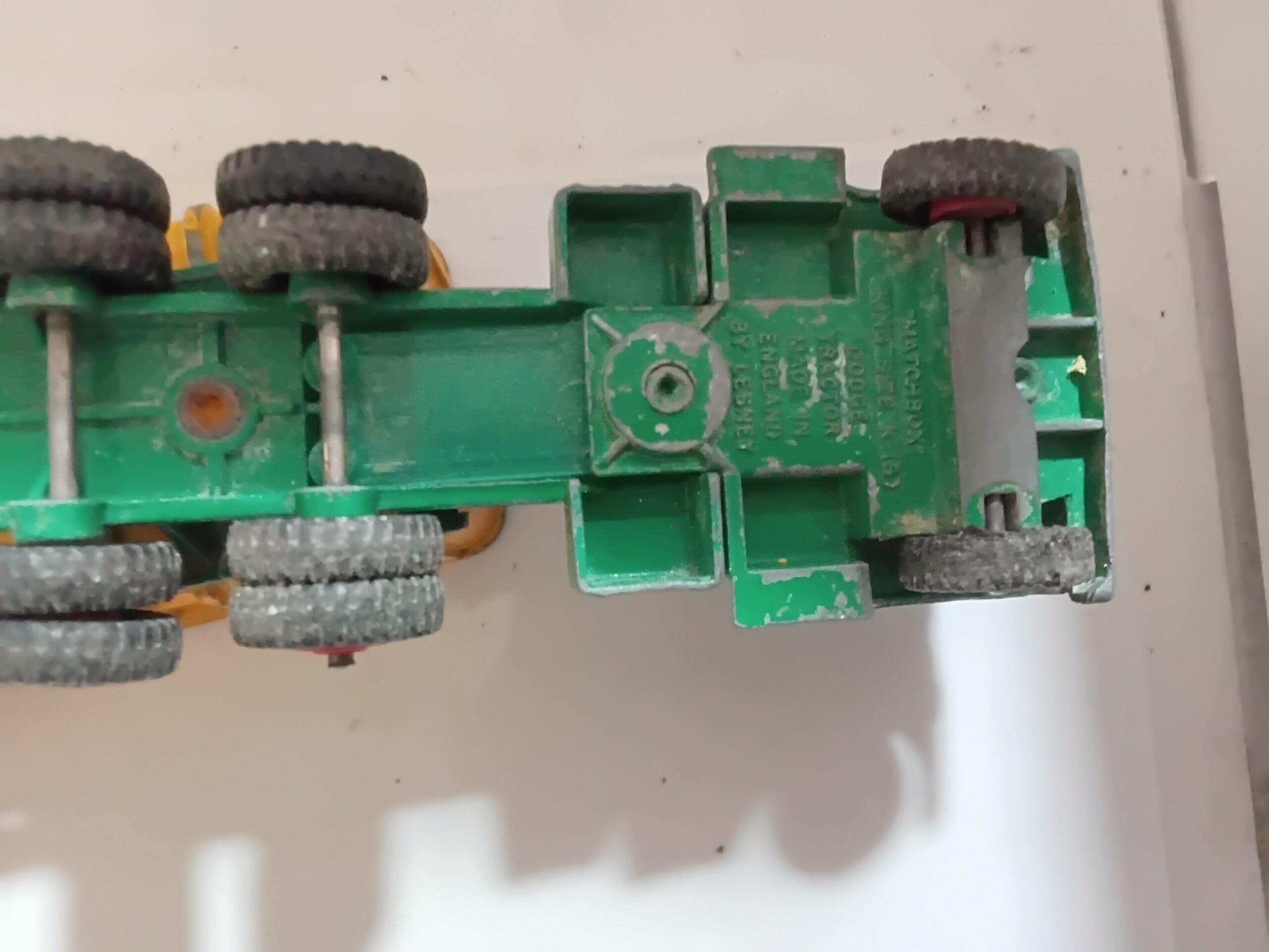 Matchbox King Size K-16 Dodge Tipper Truck Road Train Lesney England Vintage – Image 9