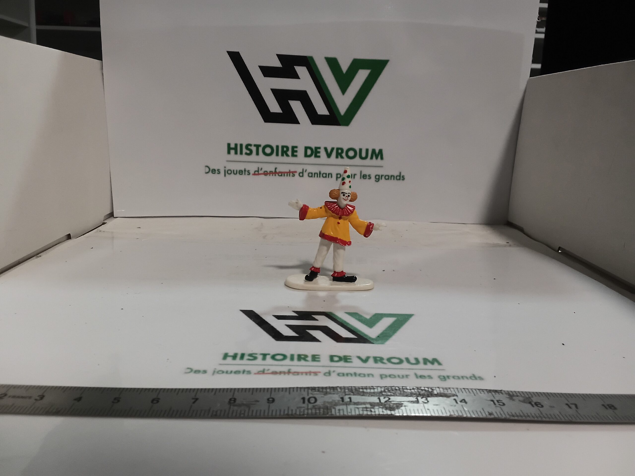 Figurine Publicitaire Vintage Clown de Cirque