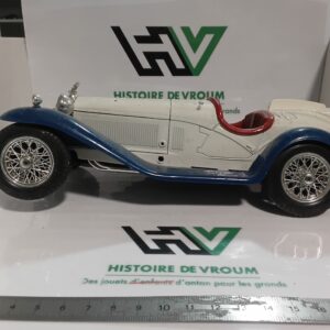 Alfa Romeo 2300 Spider 1932 Bburago 1/18 Italy Blanc/Bleu - Epave A Restaurer