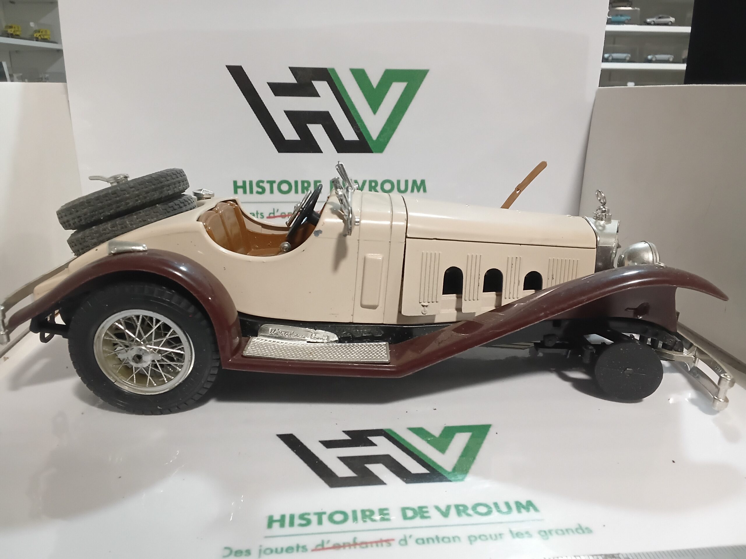Mercedes-Benz SSK 1928 Bburago 1/18 Made in Italy - Epave A Restaurer – Image 9