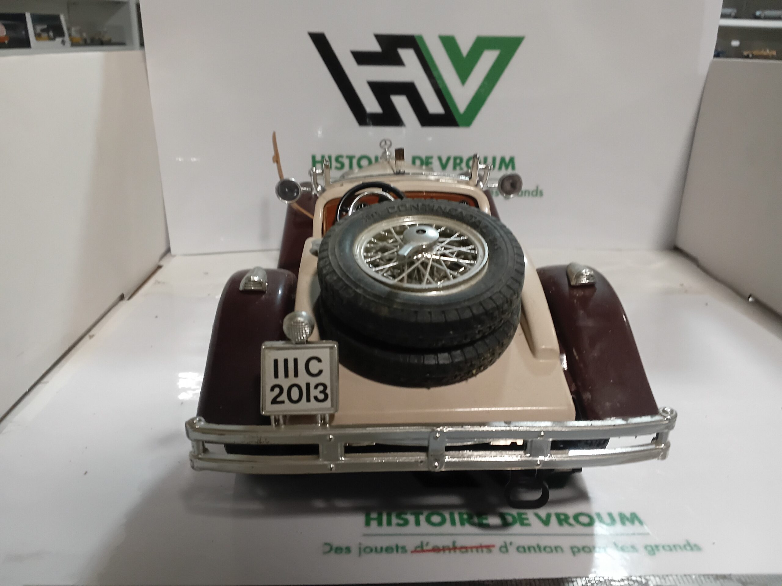 Mercedes-Benz SSK 1928 Bburago 1/18 Made in Italy - Epave A Restaurer – Image 5