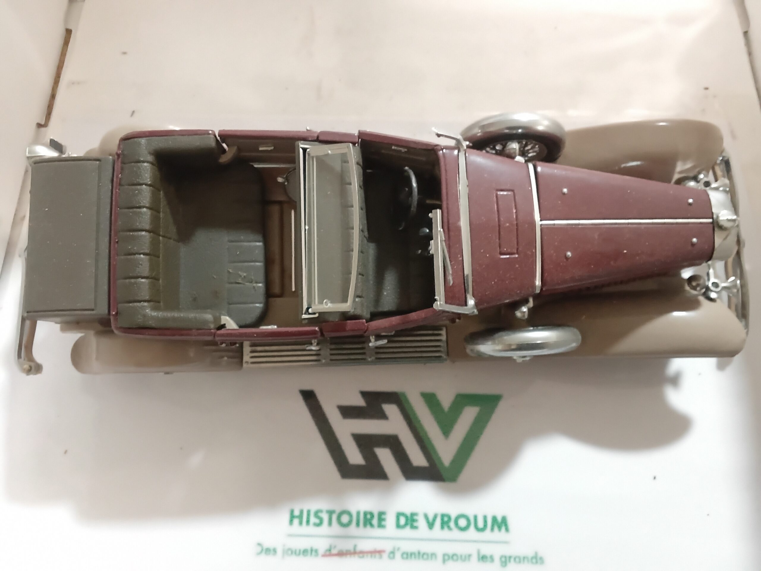 Franklin Mint 1/24 - 1930 Duesenberg J Derham Tourster - Epave A Restaurer – Image 8