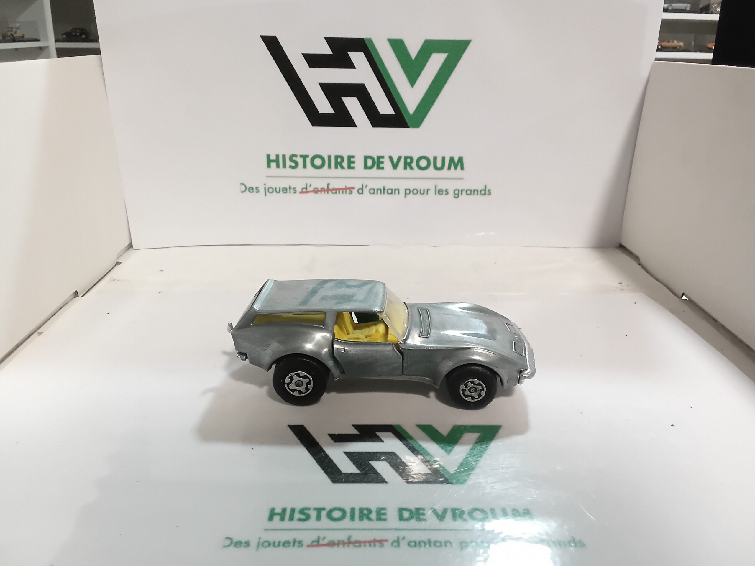 Matchbox Speed Kings K-55 Corvette Caper Cart Lesney 1975 England- restauration – Image 6