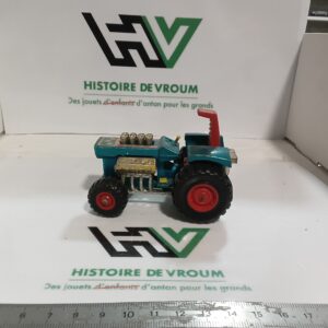 Matchbox Super Kings K-3 Mod Tractor Blue Lesney 1973 Made in England Vintage