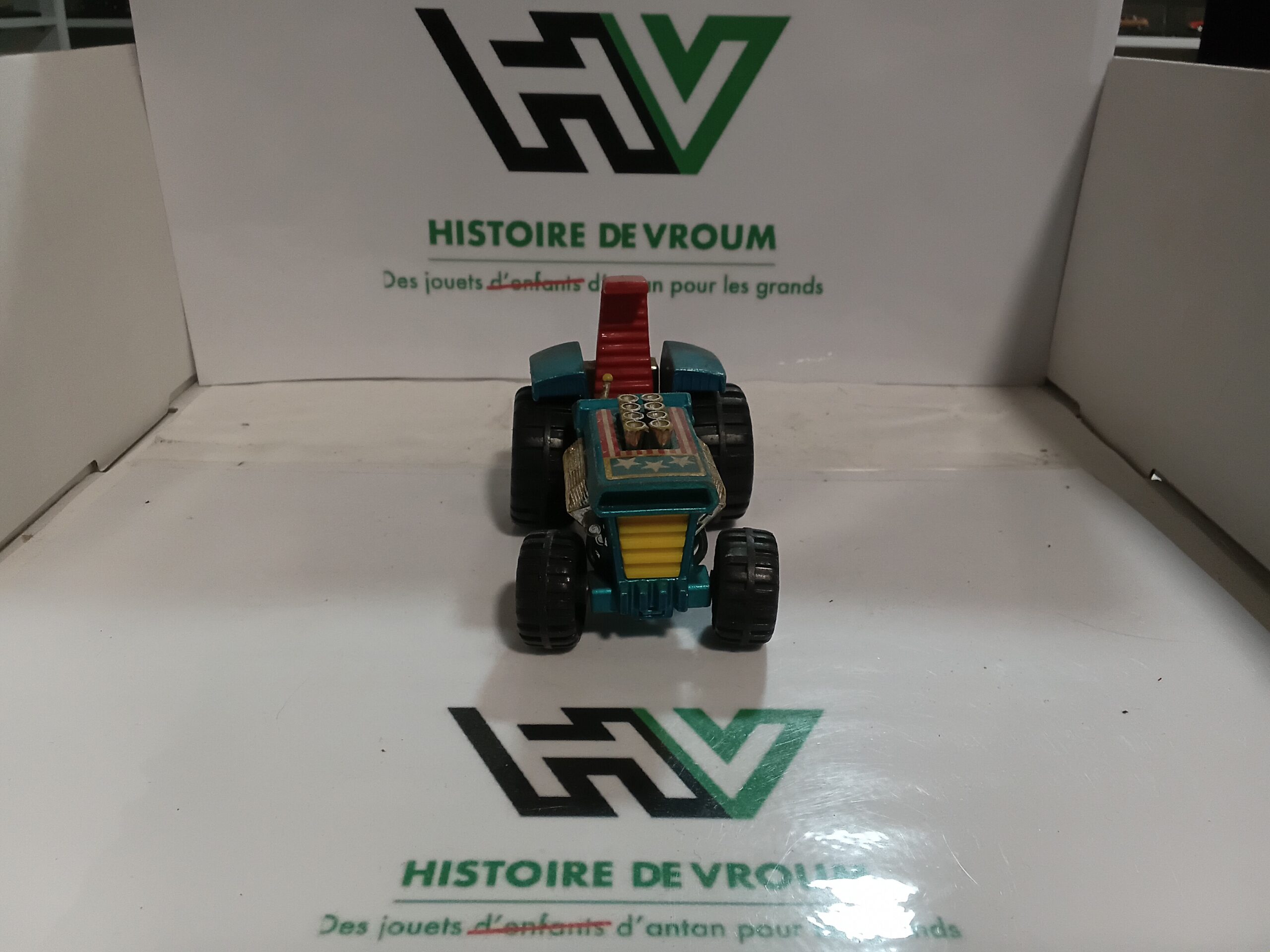 Matchbox Super Kings K-3 Mod Tractor Blue Lesney 1973 Made in England Vintage – Image 5