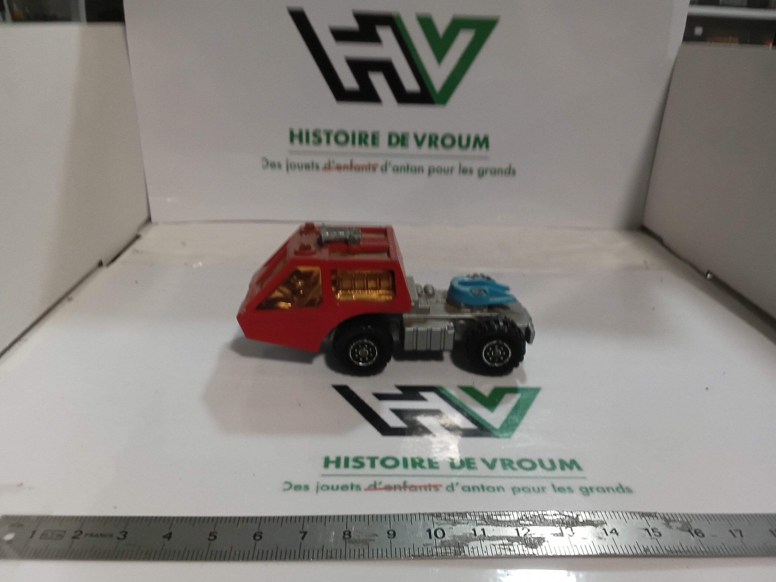 Tracteur Camion Matchbox Super Kings Lesney Rouge (1978) England
