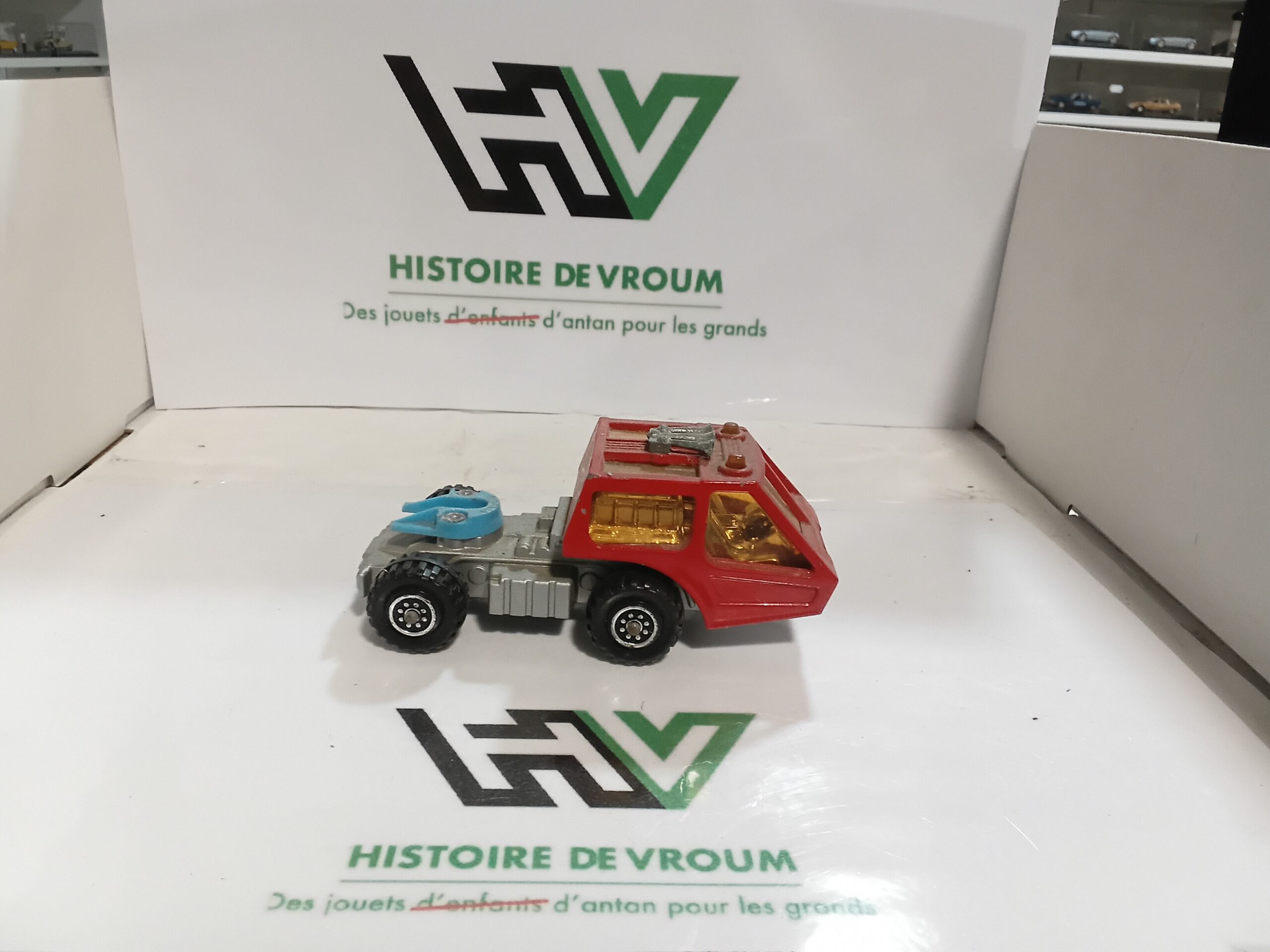 Tracteur Camion Matchbox Super Kings Lesney Rouge (1978) England – Image 6