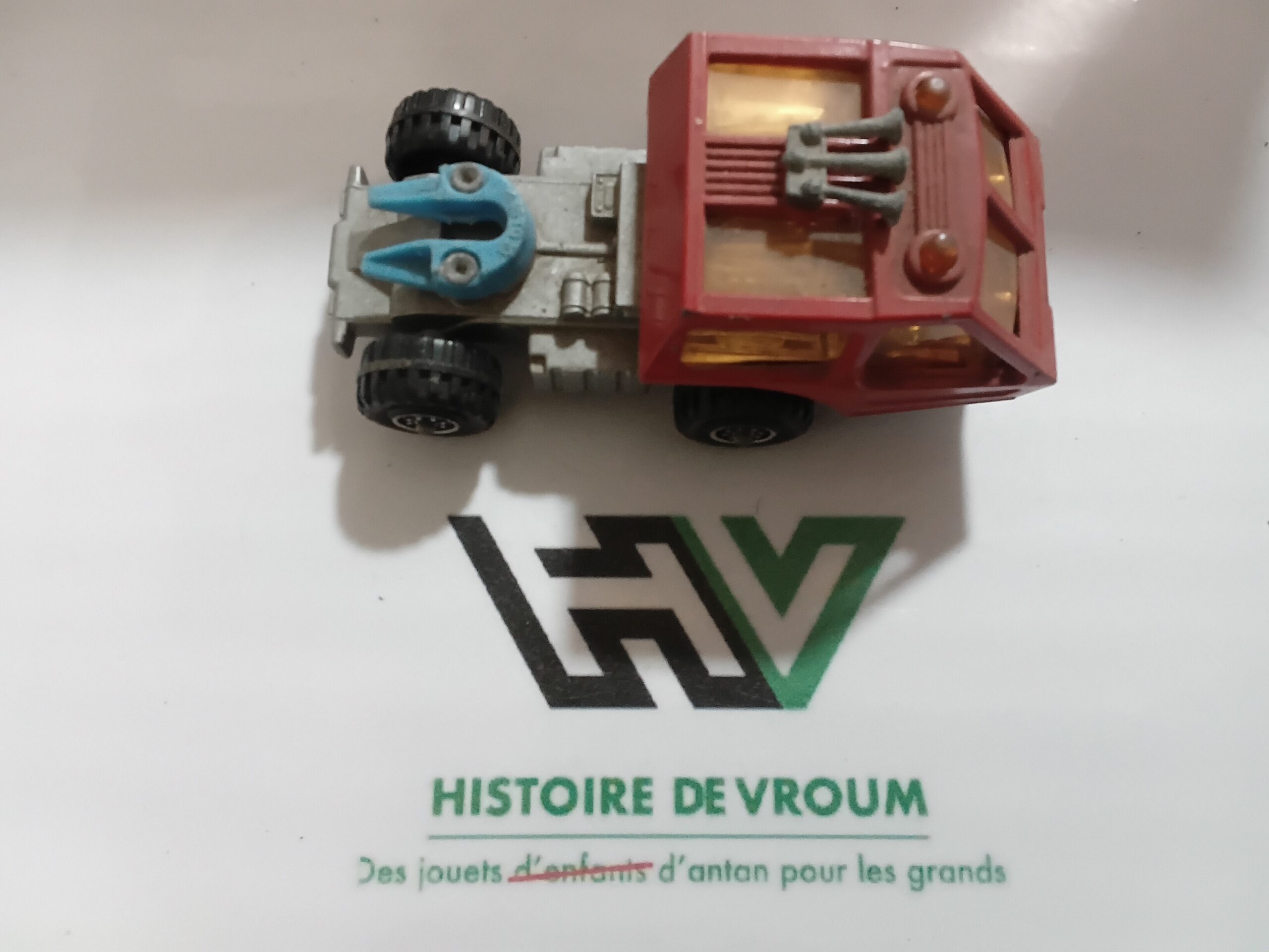 Tracteur Camion Matchbox Super Kings Lesney Rouge (1978) England – Image 8