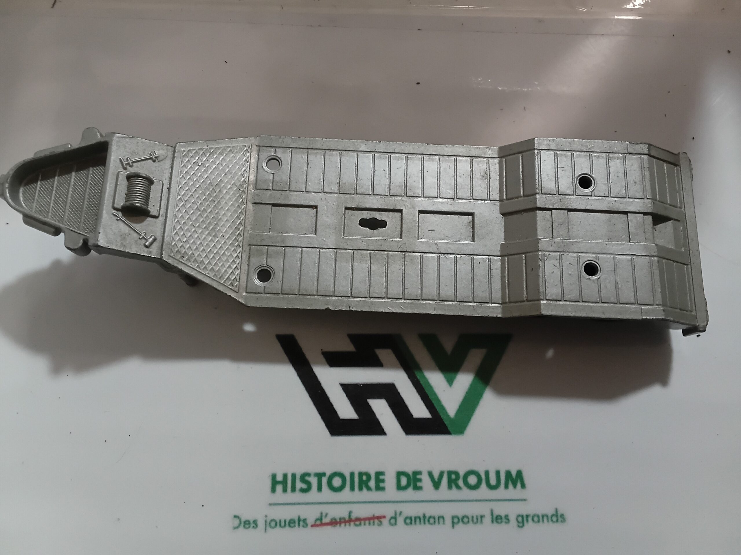 Remorque Porte-Engin Matchbox Super Kings K-52 Silver (1982) England – Image 5